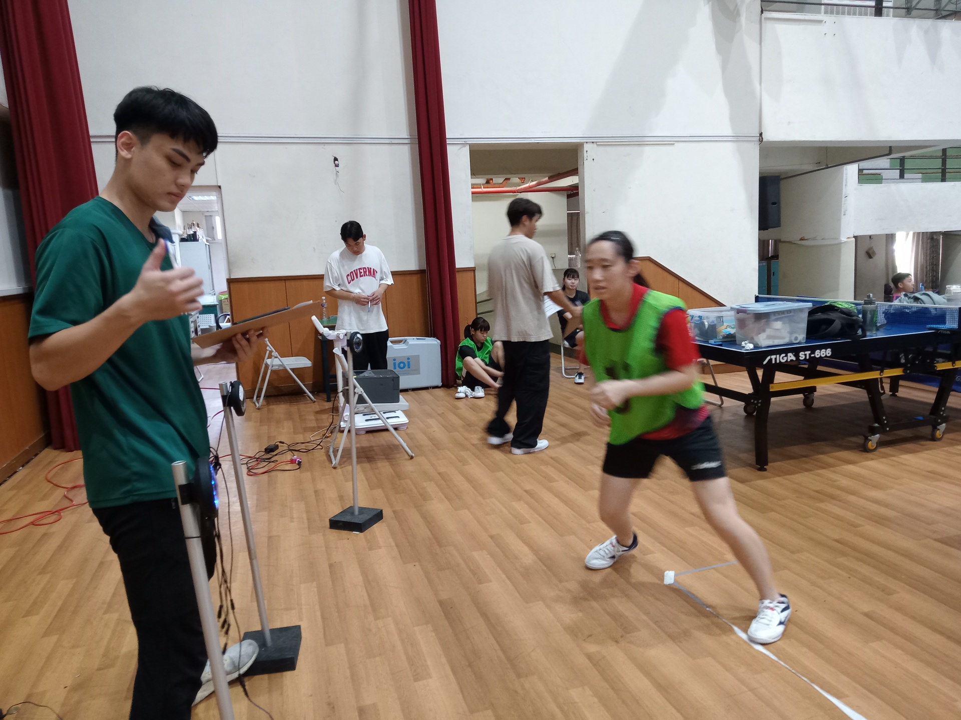 「運動科學實驗室」協助福誠高中桌球隊進行運科體能檢測005圖片