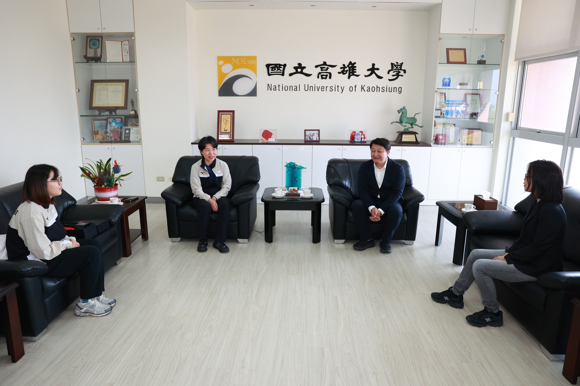 高雄大學碩士生田曉雯在本屆新加坡桌球大滿貫帕拉女單直落三奪冠002圖片