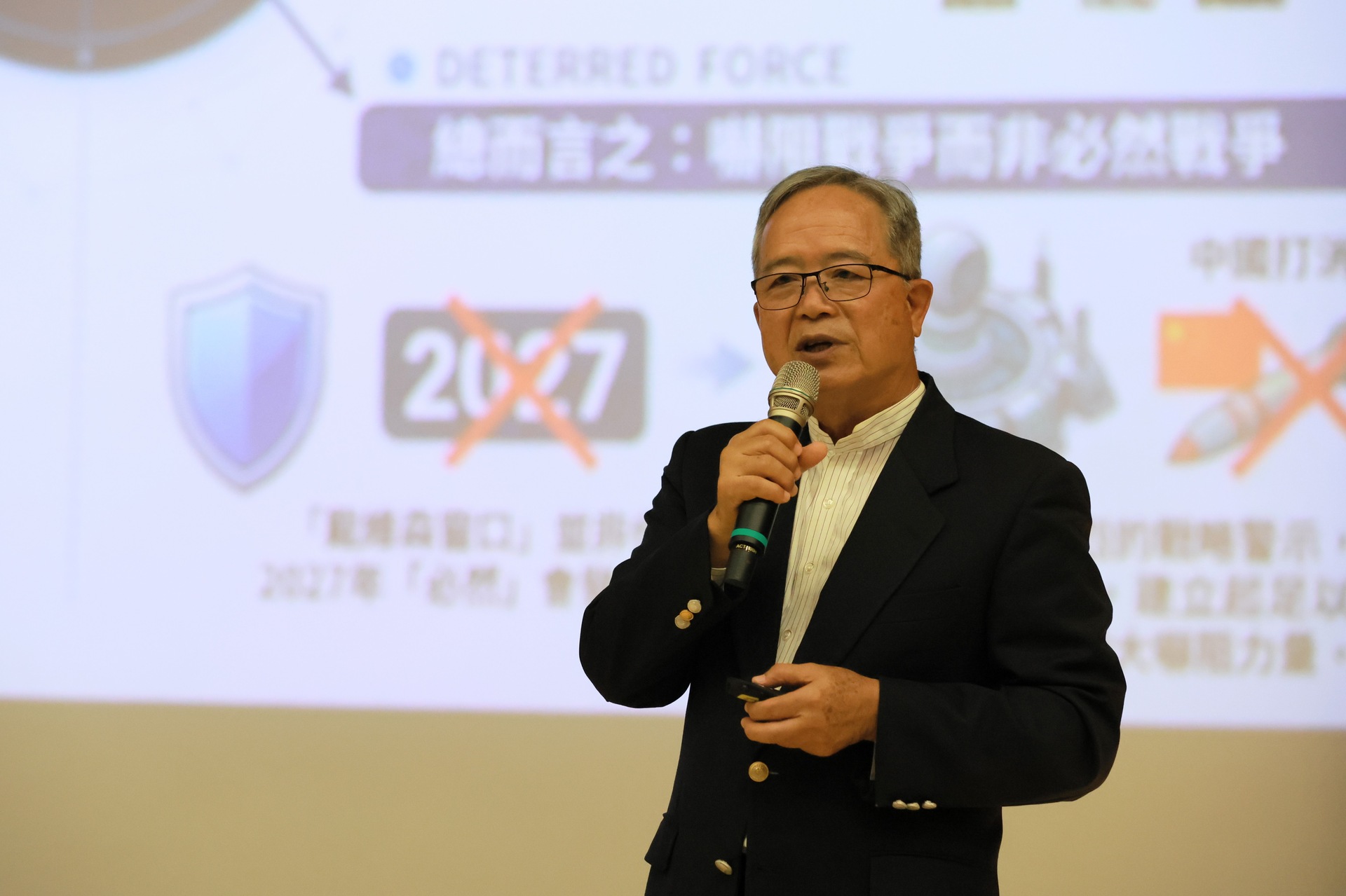 高大《卓越講座》邀請 陳忠大使談臺灣安全005