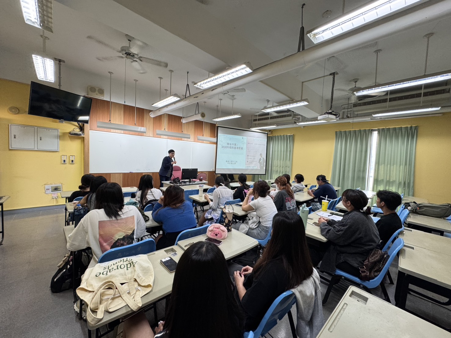 東語系副教授裴光雄,邀請嘉義大學中文系系主任林宏達專題演講004圖片