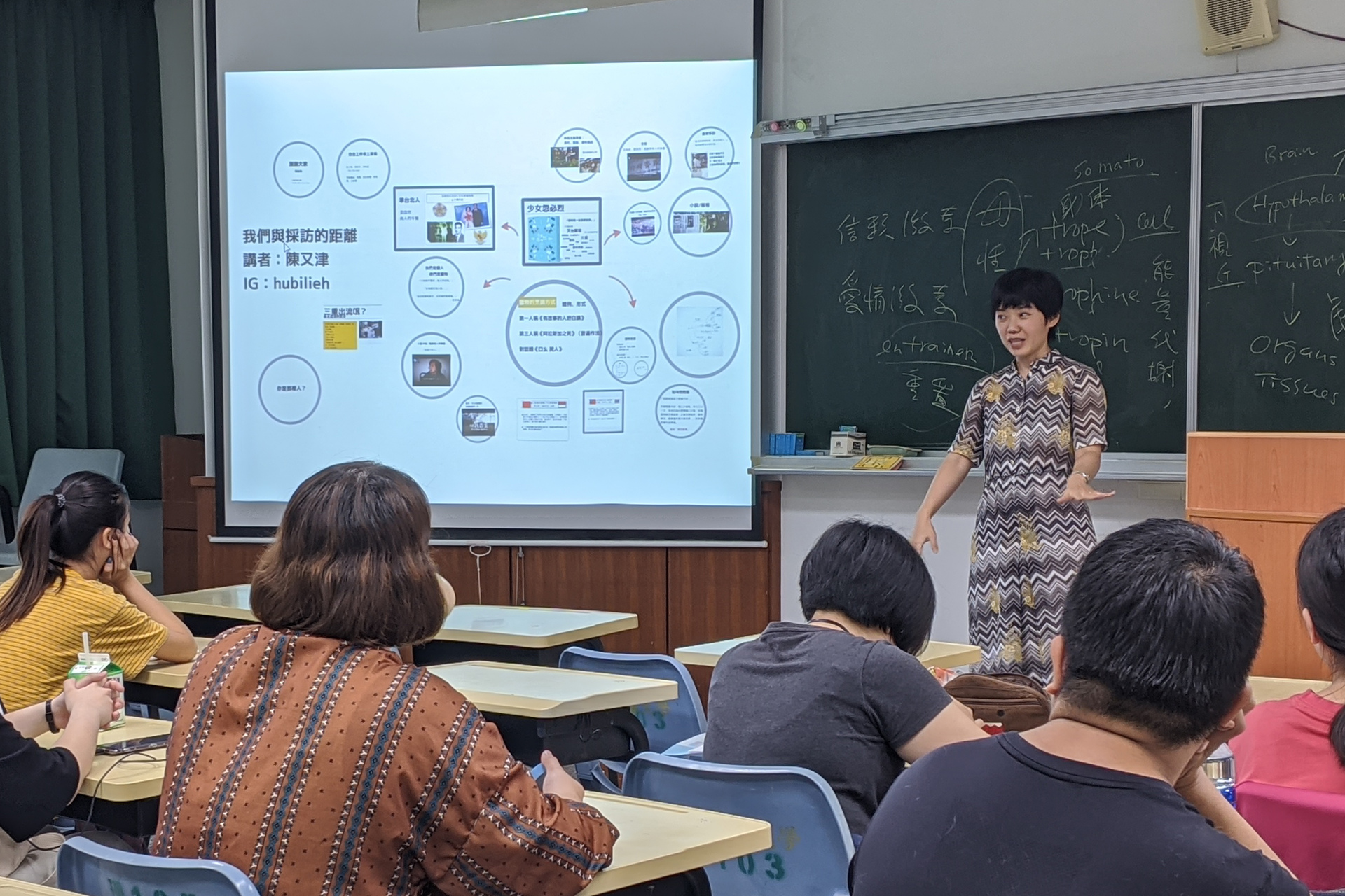 「溝通表達敘事力」系列課程多位業師傳授學生實務技巧