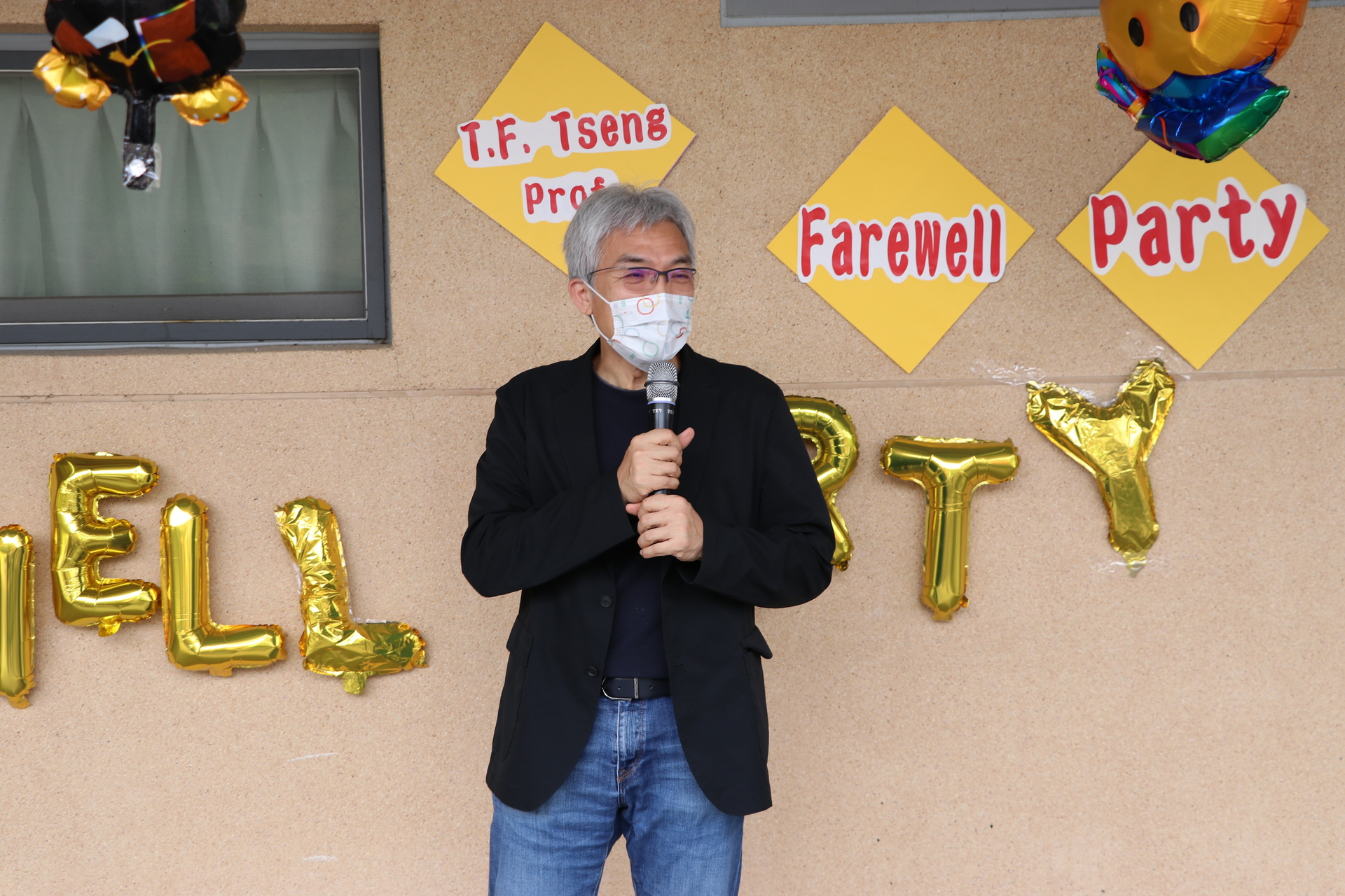 教授曾梓峰致詞圖片