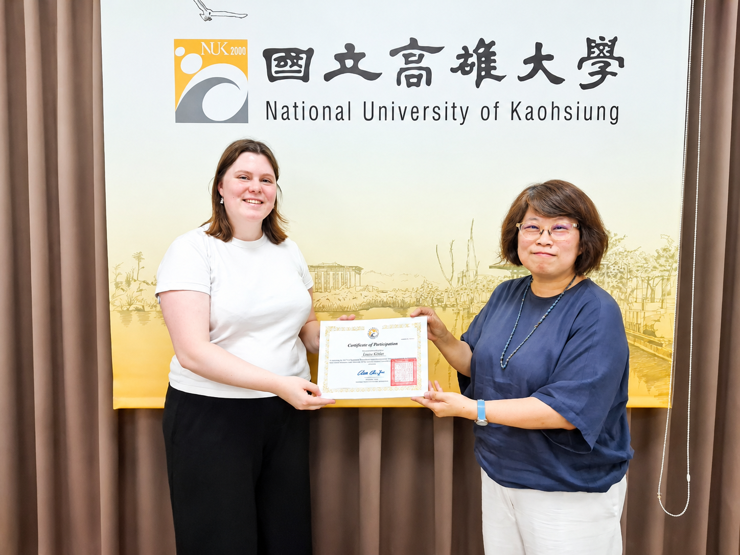 高雄大學攜手德國青年交流　從就業保障到健康福祉實踐SDG3 004