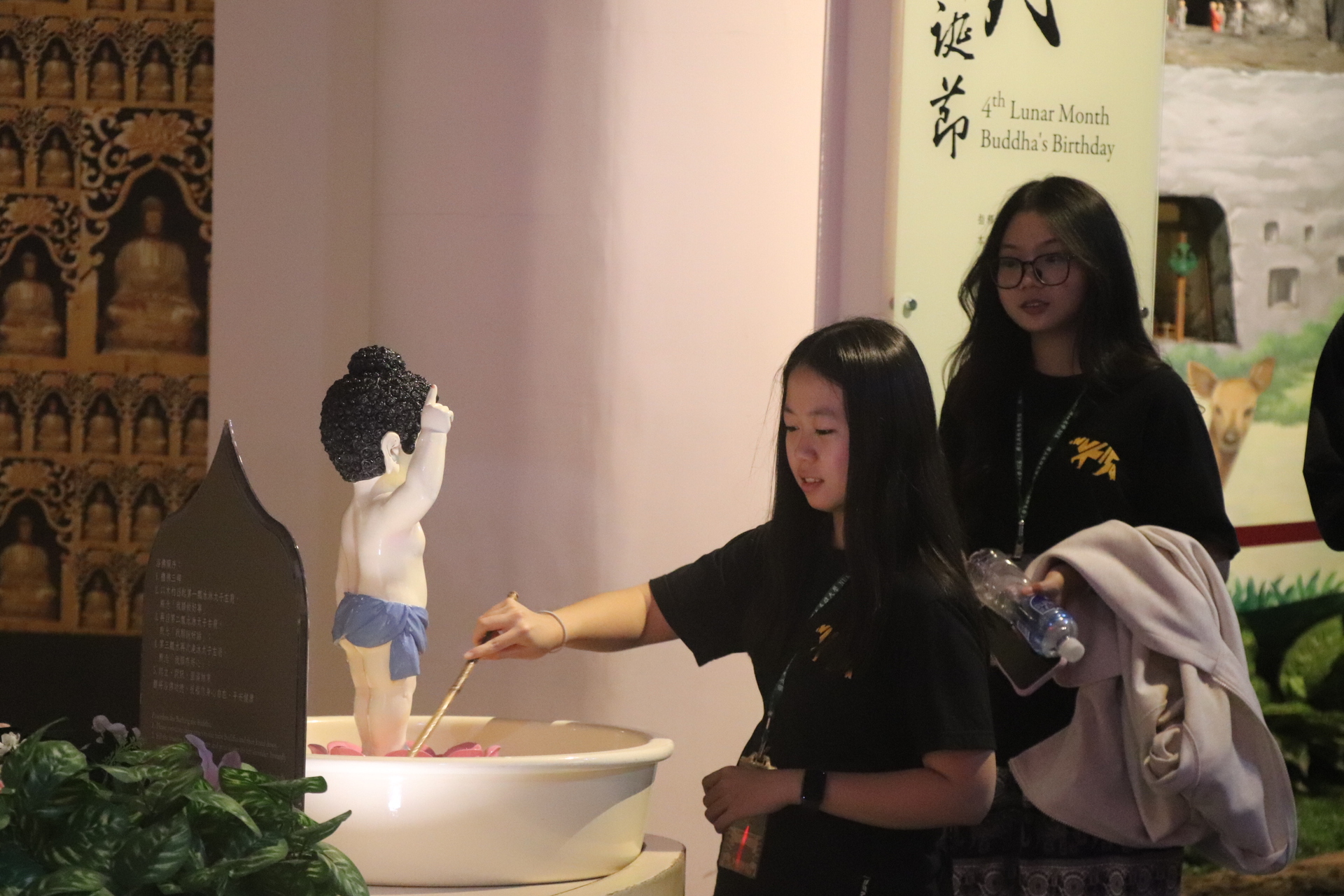國際處帶領境外生走訪佛陀紀念館004