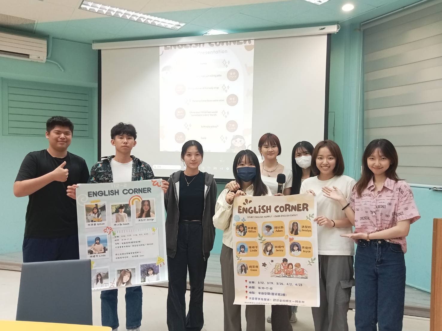 「練英文，交朋友」English Corner由點到線，再到面！
