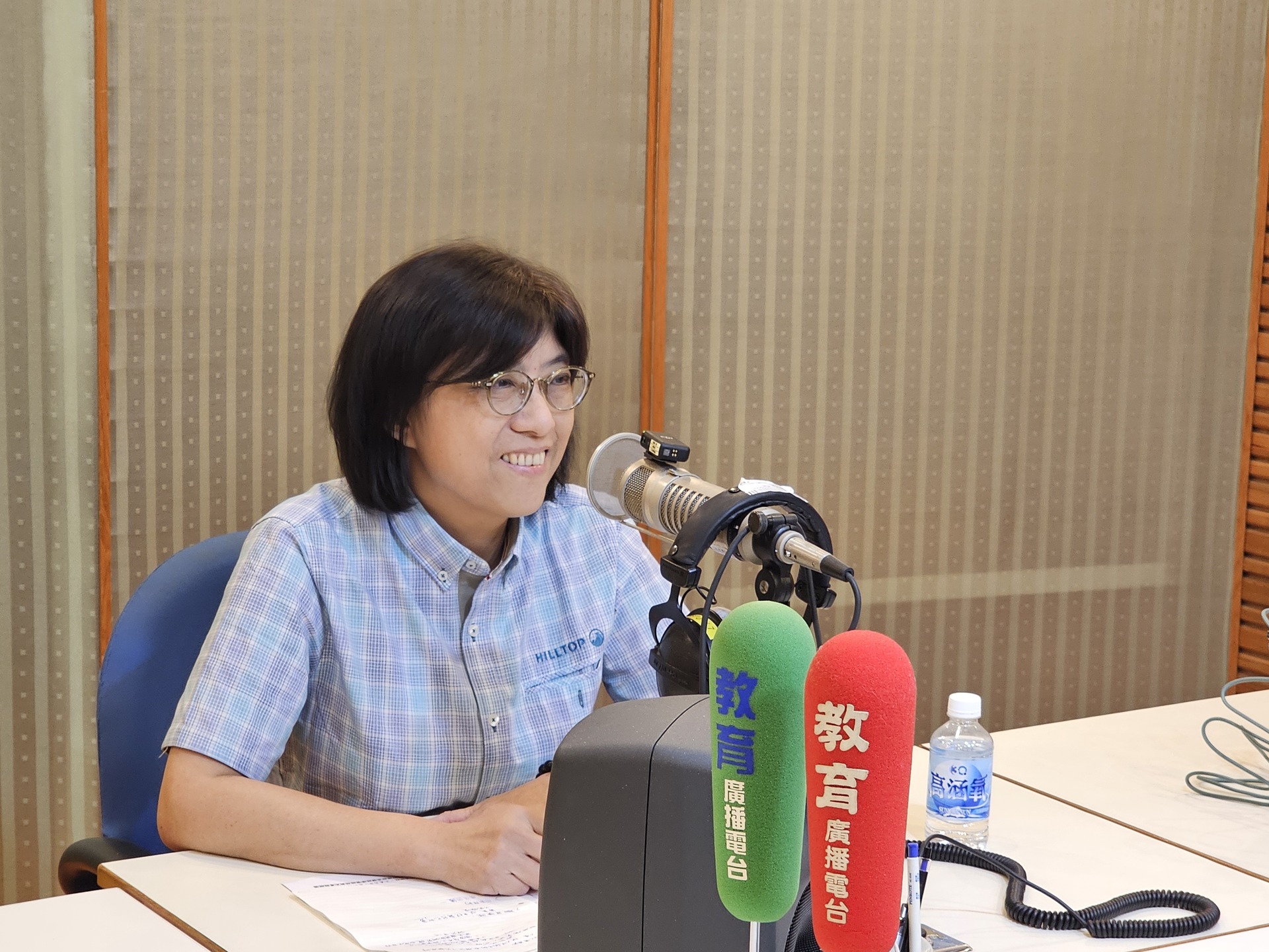 高雄大學應用化學系教授兼學術副校長莊琇惠接受教育廣播電台專訪002圖片