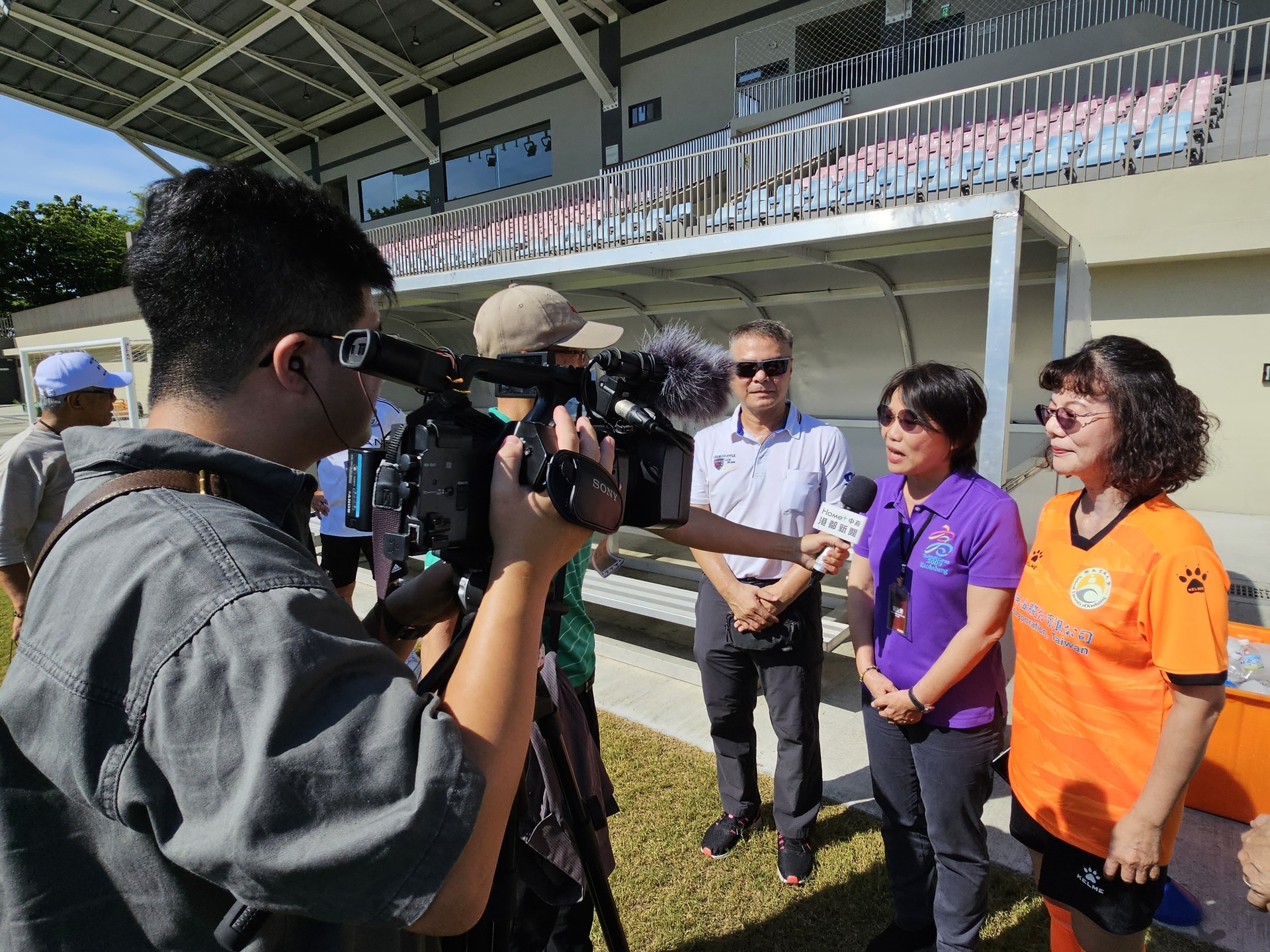 The "2023 Kaohsiung Taiwan-Japan University Football International  Friendship Tournament" is organized by the National University of Kaohsiung. 005