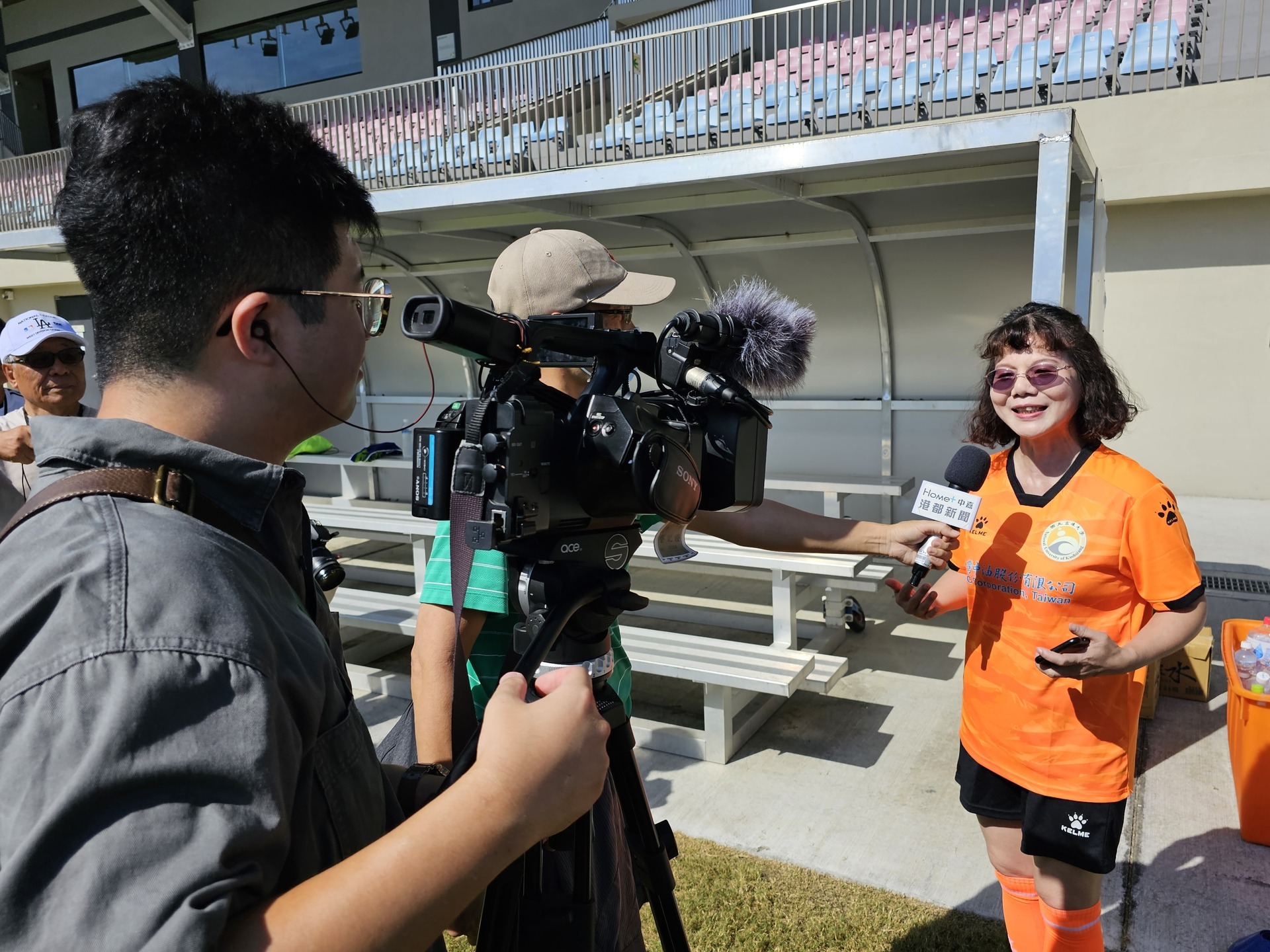 The "2023 Kaohsiung Taiwan-Japan University Football International  Friendship Tournament" is organized by the National University of Kaohsiung. 006