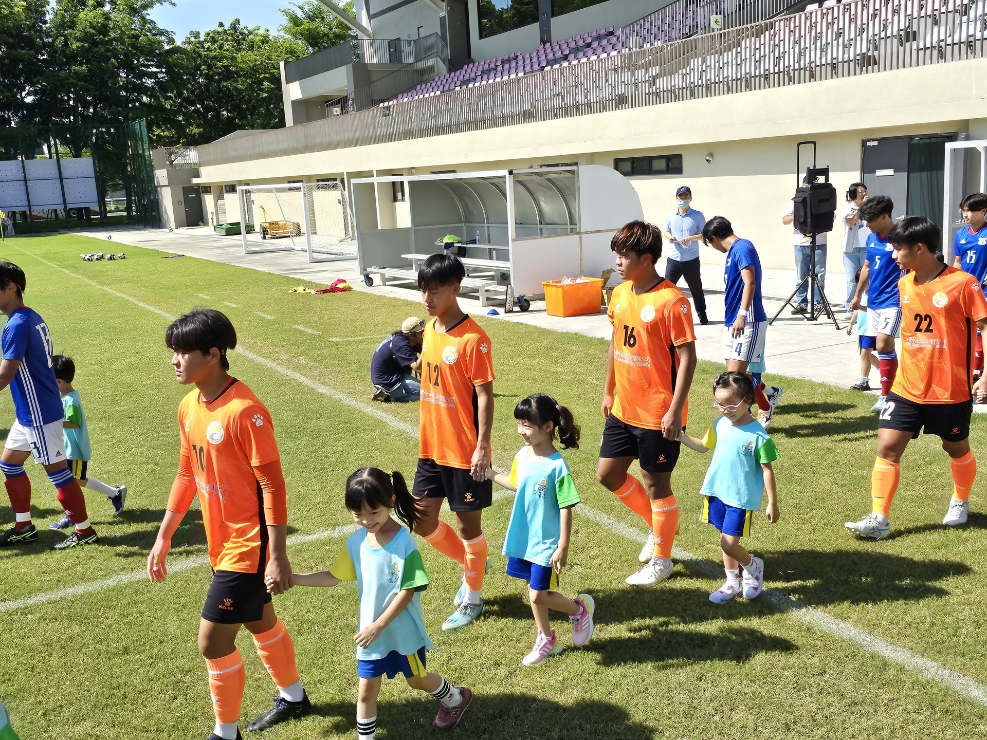 The "2023 Kaohsiung Taiwan-Japan University Football International  Friendship Tournament" is organized by the National University of Kaohsiung. 014