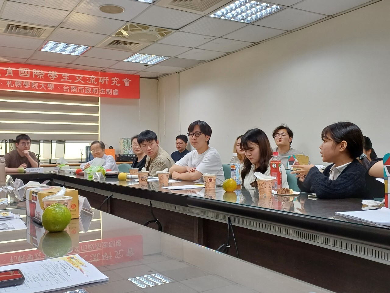 高雄大學財法系助理教授簡玉聰舉辦台日師生法學、文化交流活動010