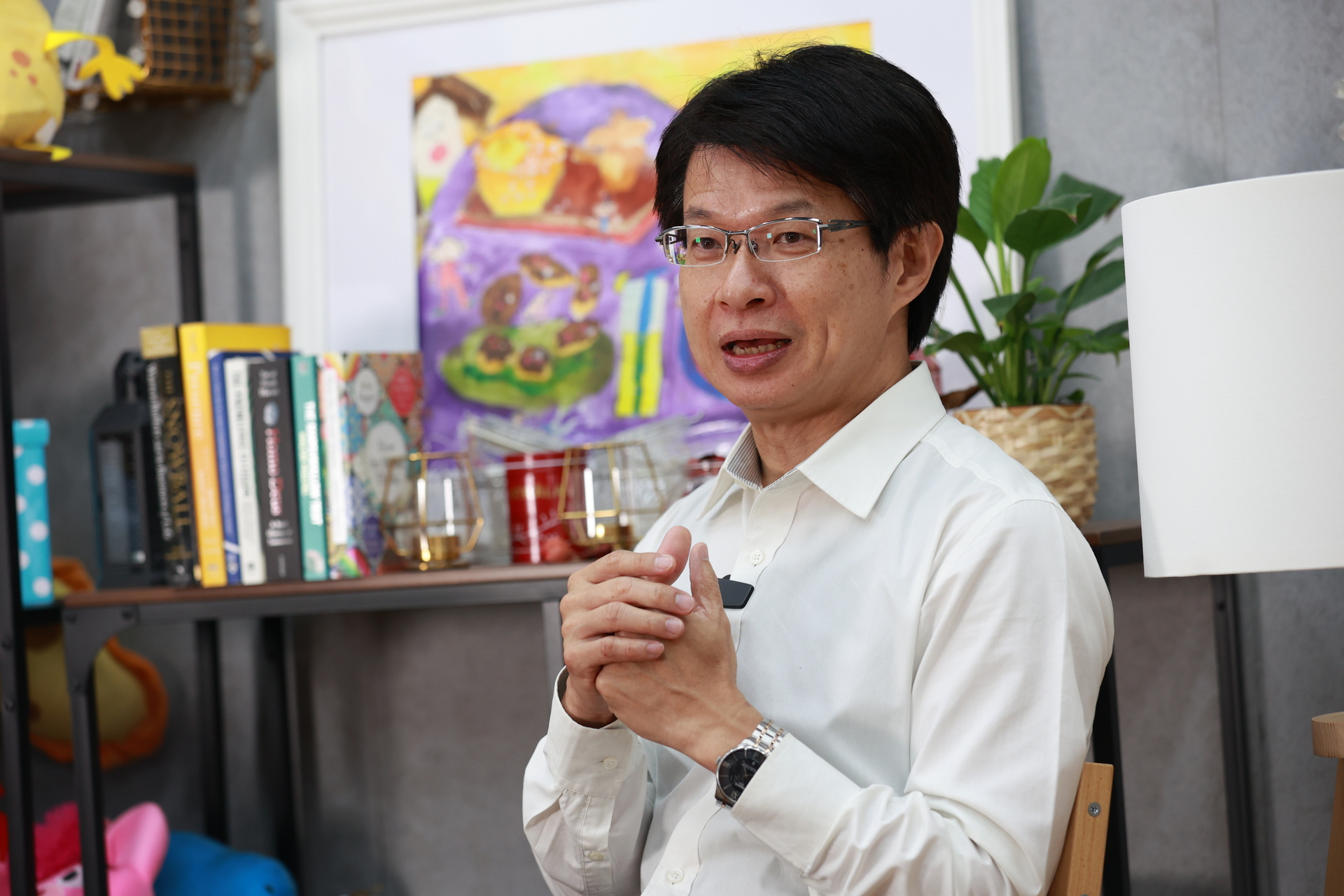 高雄大學EMBA中心主任翁銘章擔任訪談人圖片