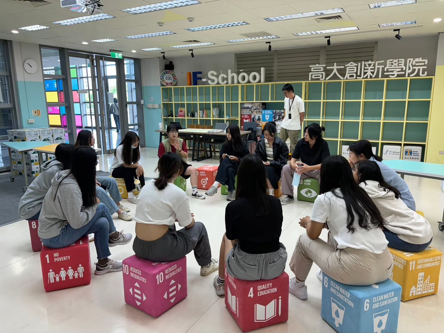 教發中心《大學入門》安排「引航員」帶領新生認識校園人事物005