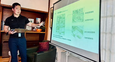 國立高雄大學建築學系助理教授蔡寧帶領學生走入左營海軍眷村，透過空間觀察與圖像轉譯，探索地方記憶與歷史紋理。