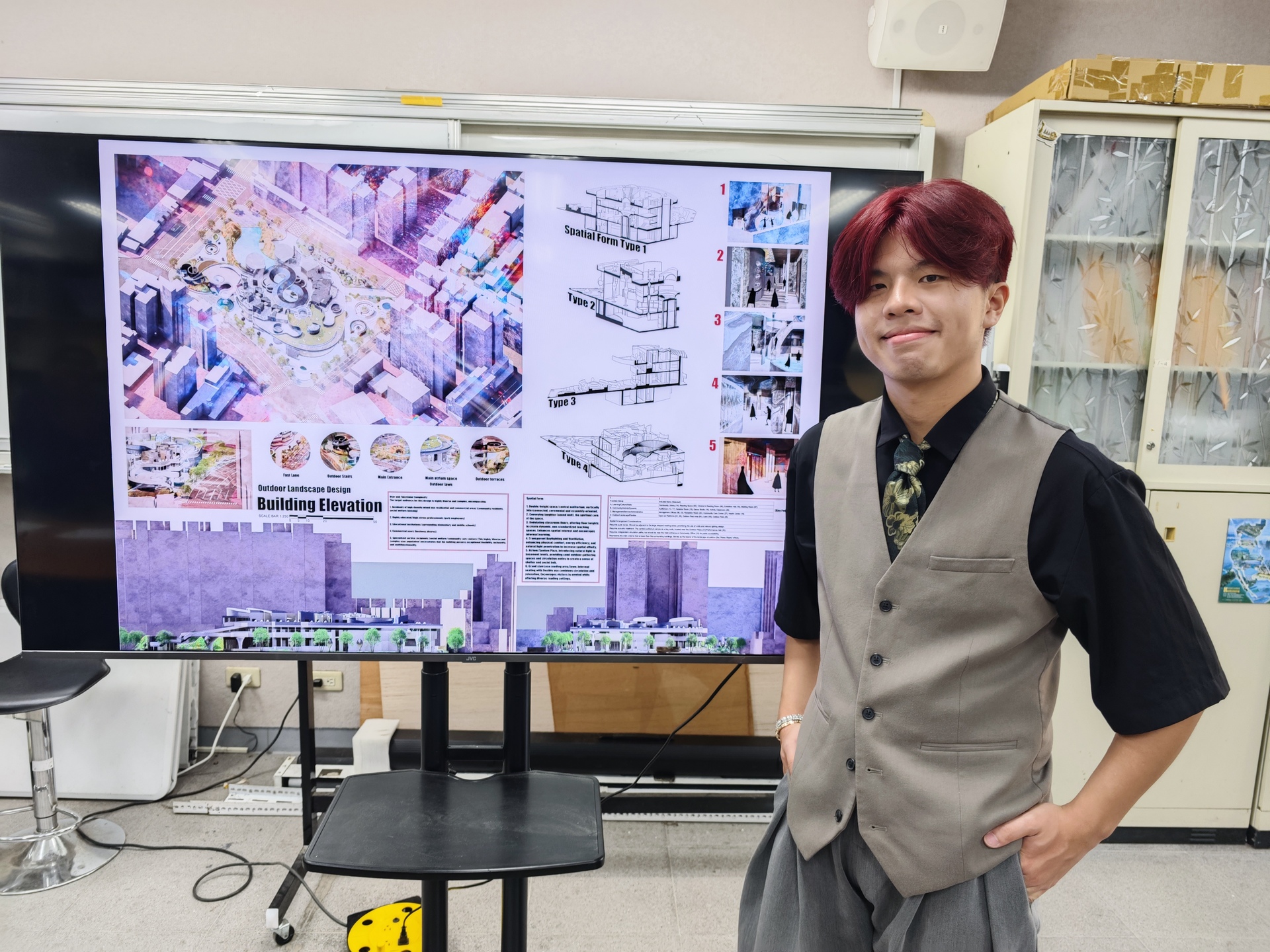 建築系學生彭義棠奪下 UN Design Award 建築類金獎001圖片