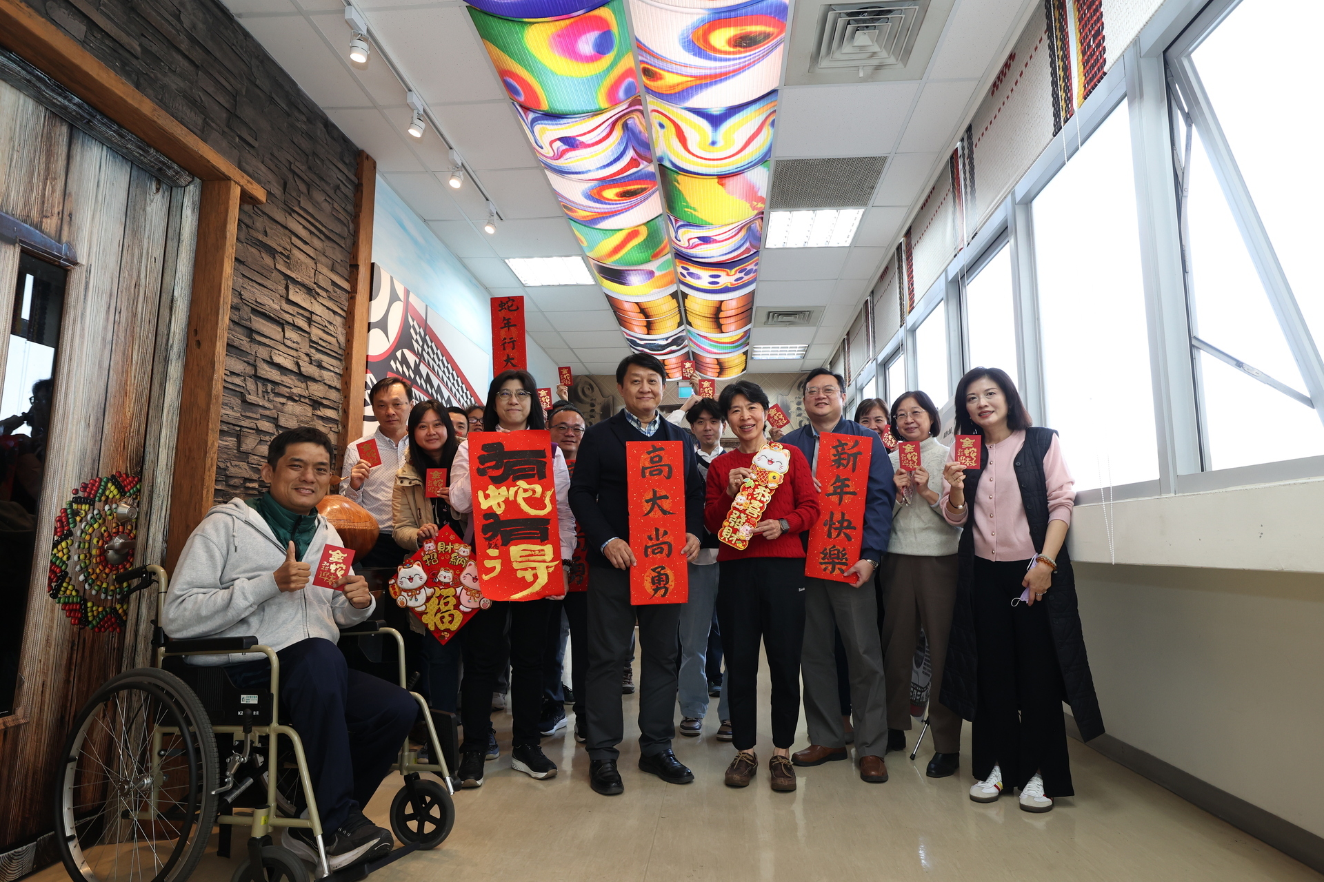 The National University of Kaohsiung Held a Lunar New Year Gathering on the 5th. 008Image