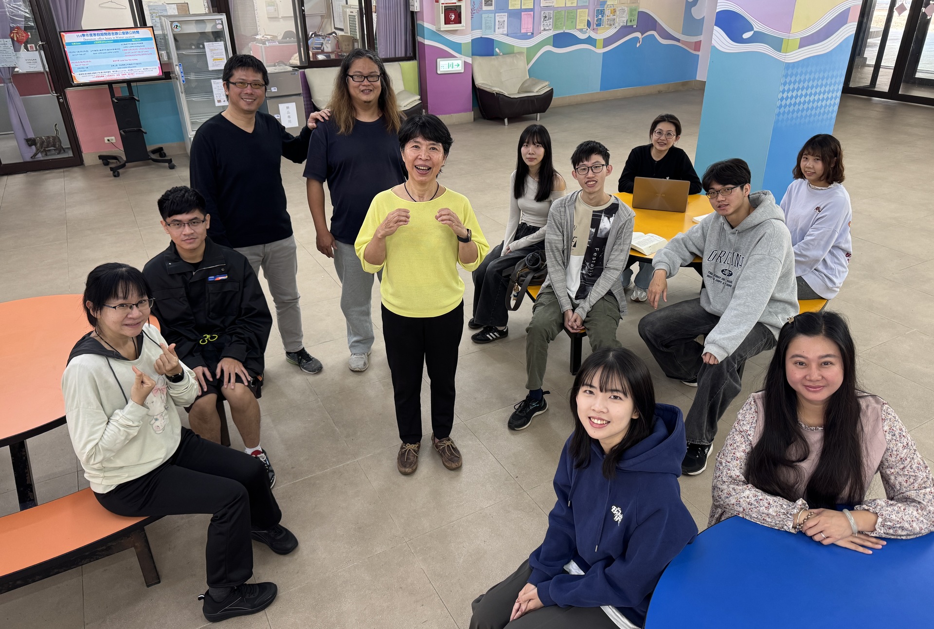 學務處推動宿舍公共空間美化，打造可供交流休憩的生活場域001圖片