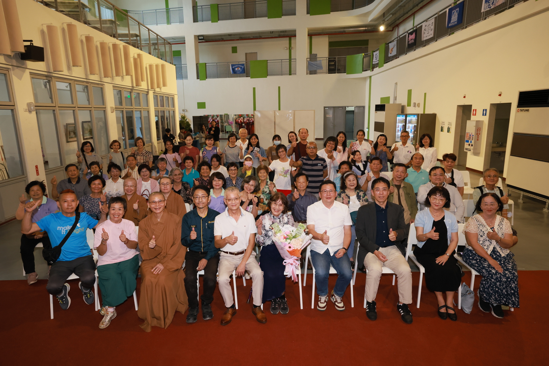 高雄大學邀林素美展出棉紙撕畫004