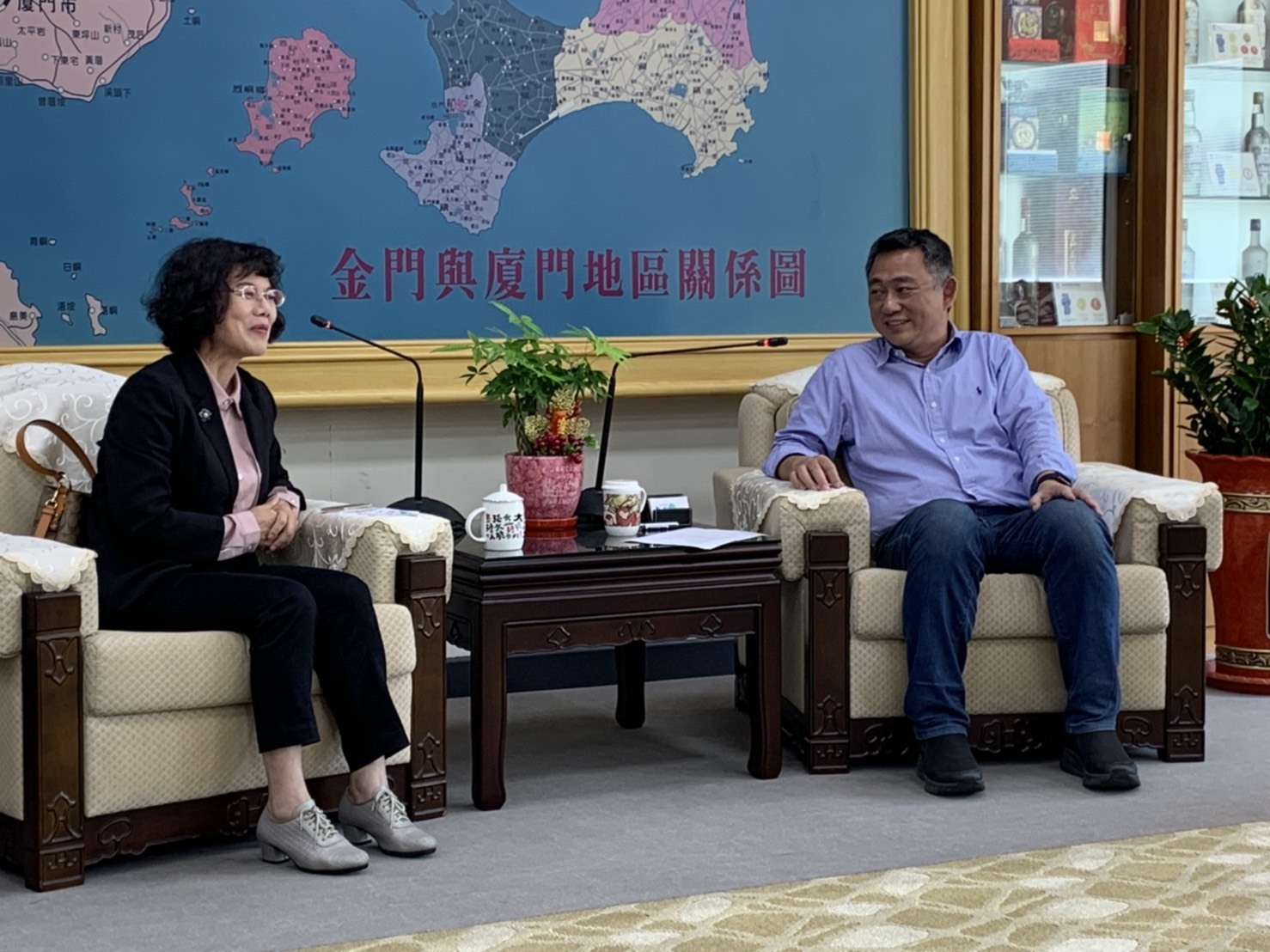 高大校長陳月端率隊赴金門推廣招生005