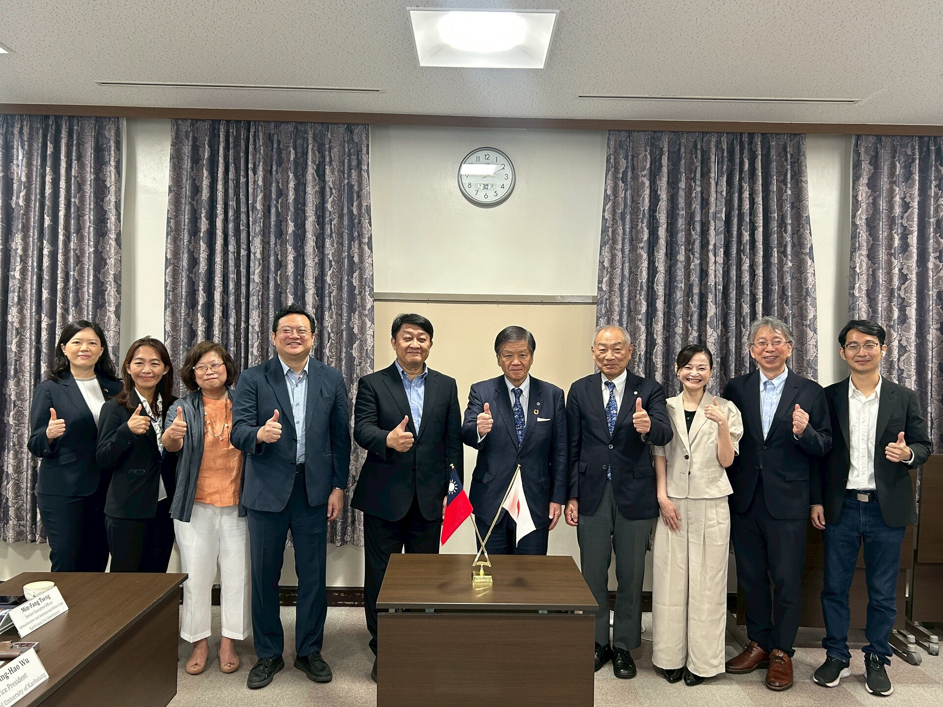 高雄大學攜手高雄市政府赴日熊本大學、當地政府交流013