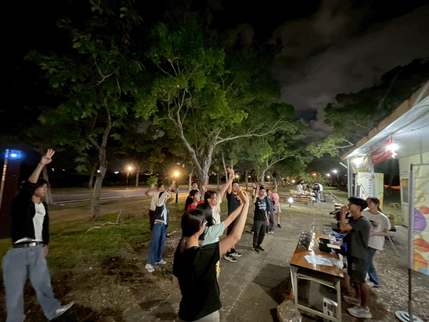 國立高雄大學學生宿舍自治會日前舉辦「宿舍高大無毒生活－禁菸反毒」活動007
