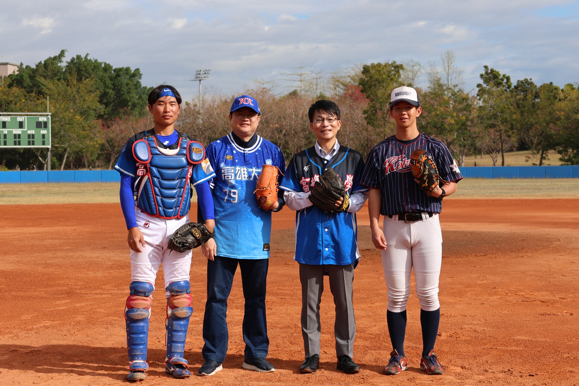 高雄大學、國士館大學棒球交流，深化臺日大專體育合作010圖片