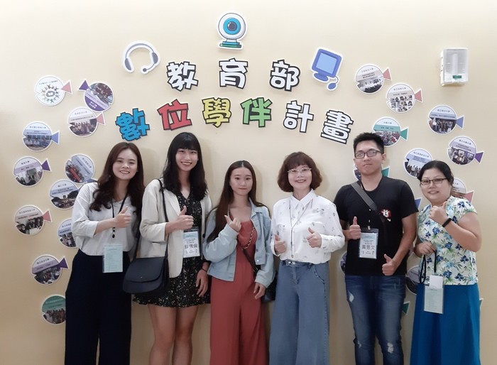 教育部「數位學伴計畫」傑出典範表揚，高大學生蘇儀倫、黃昱文、黃鈺傑、陳怡欣獲獎。