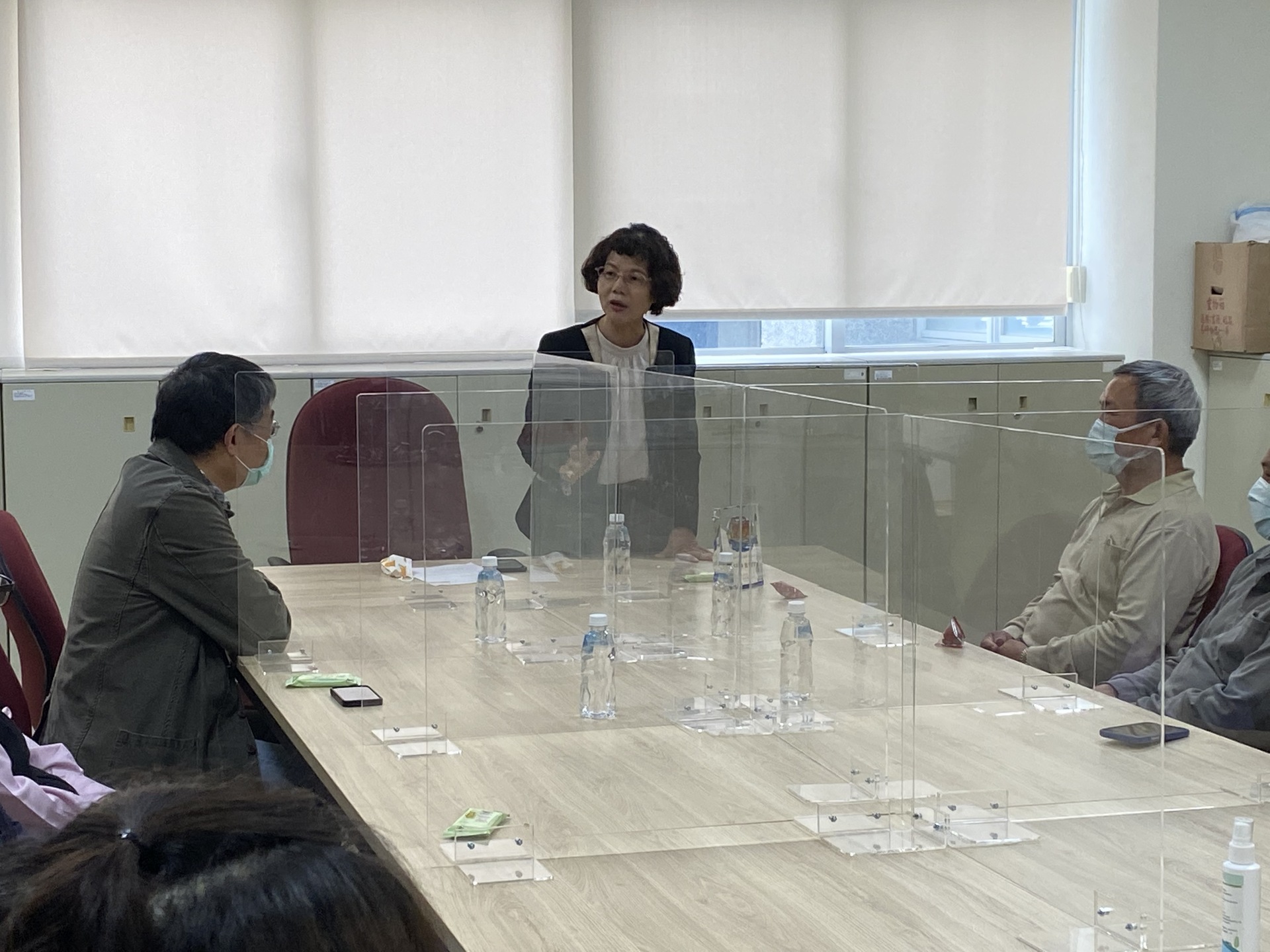 陳月端校長對李進添先生的祝福