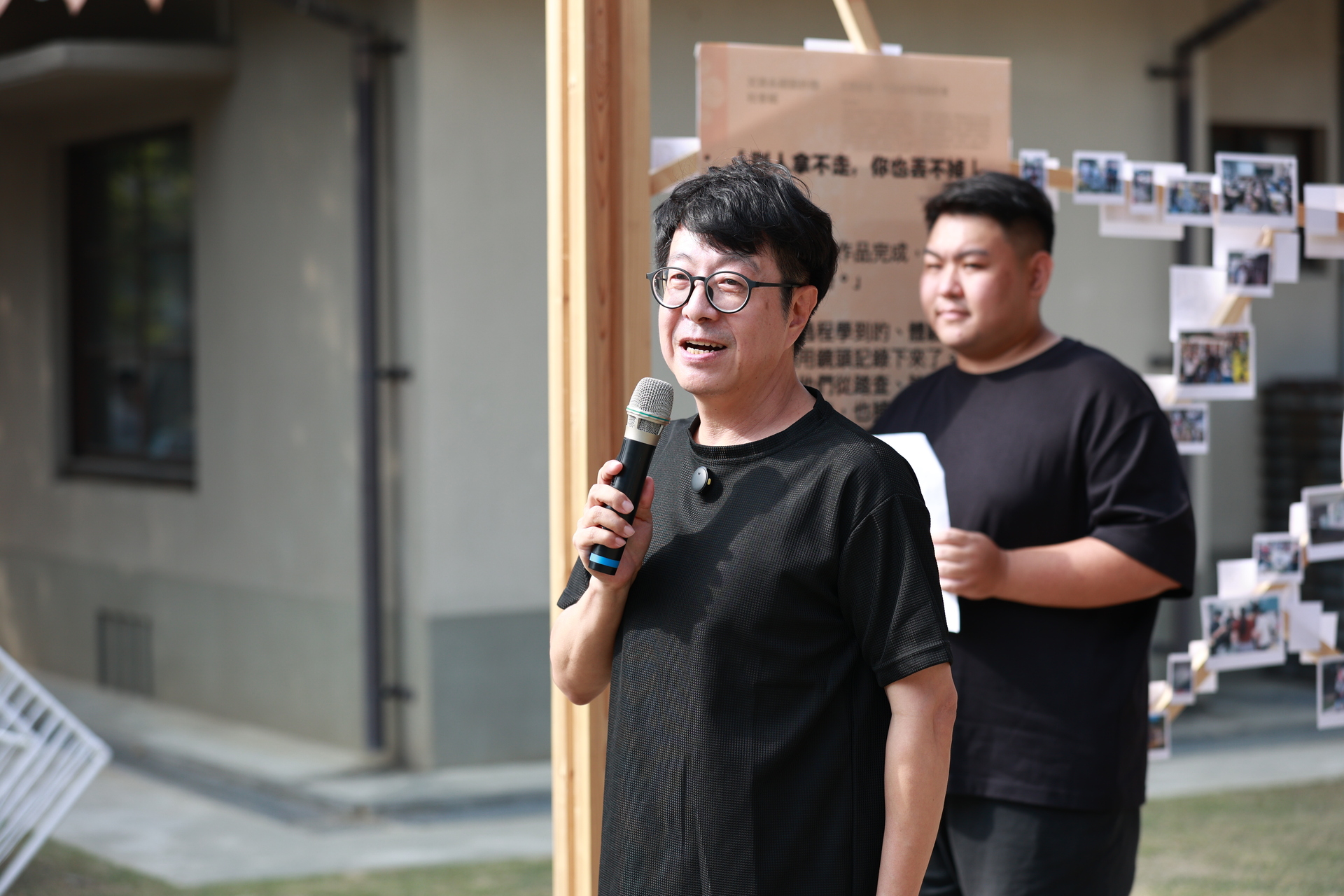 「以建業新村作為文化資產教育共學場域 × 高雄大學大一中文課程成果展」開幕式007圖片