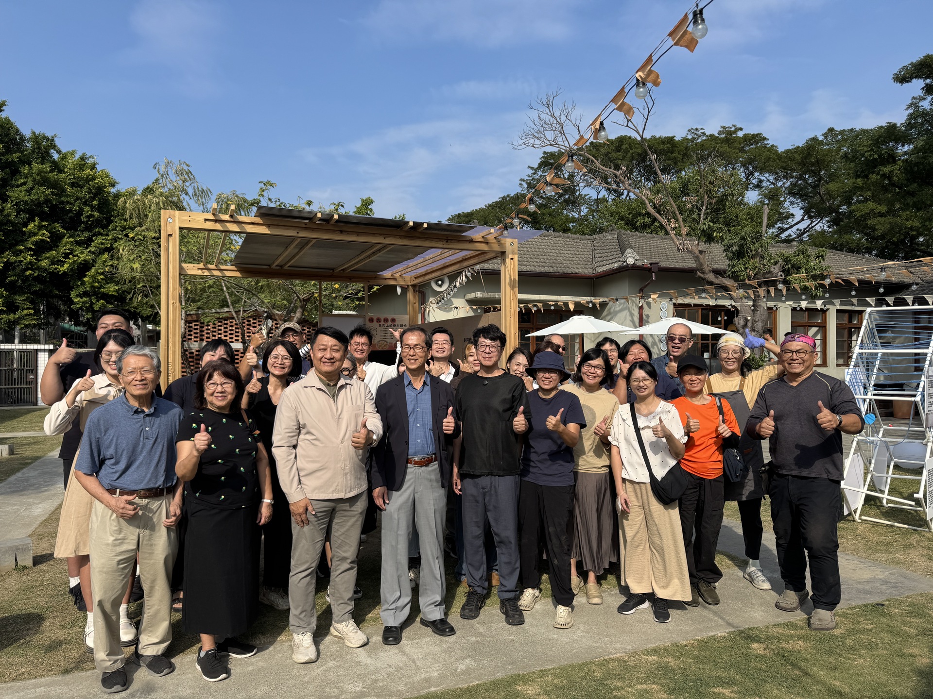 「以建業新村作為文化資產教育共學場域 × 高雄大學大一中文課程成果展」開幕式028圖片