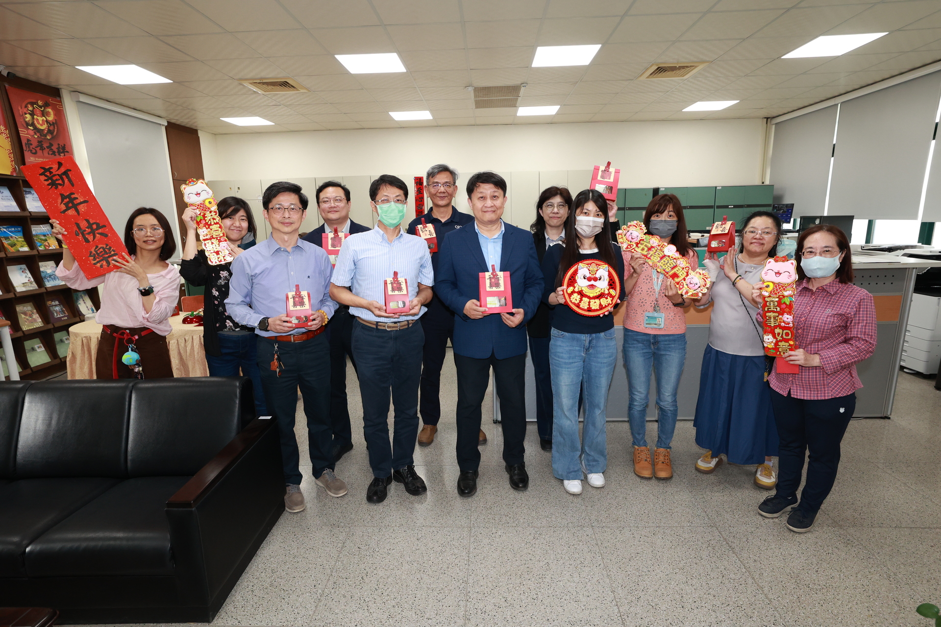 高雄大學舉辦馬年新春團拜活動018圖片