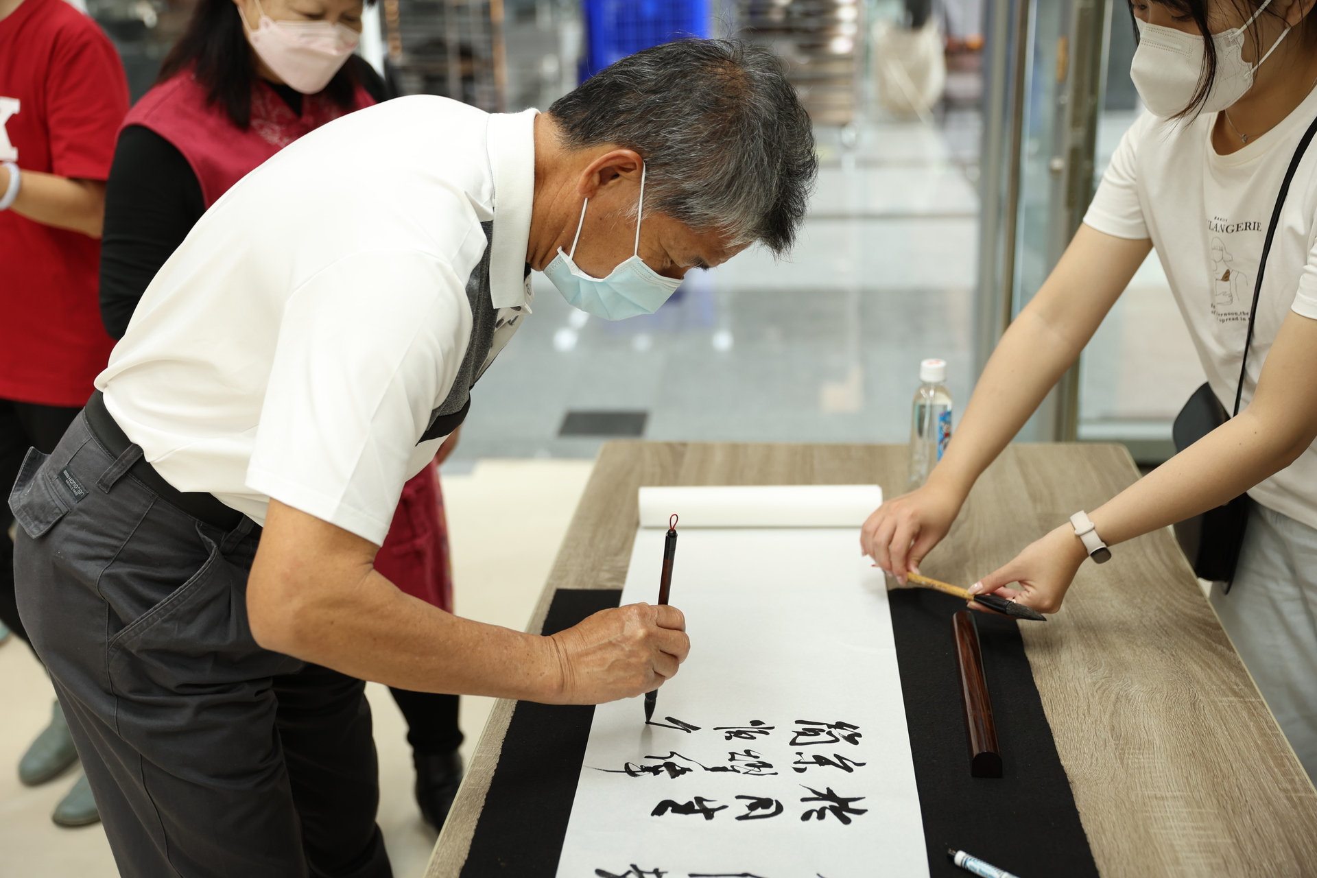 校慶系列活動「翰墨緣書法展」開幕05