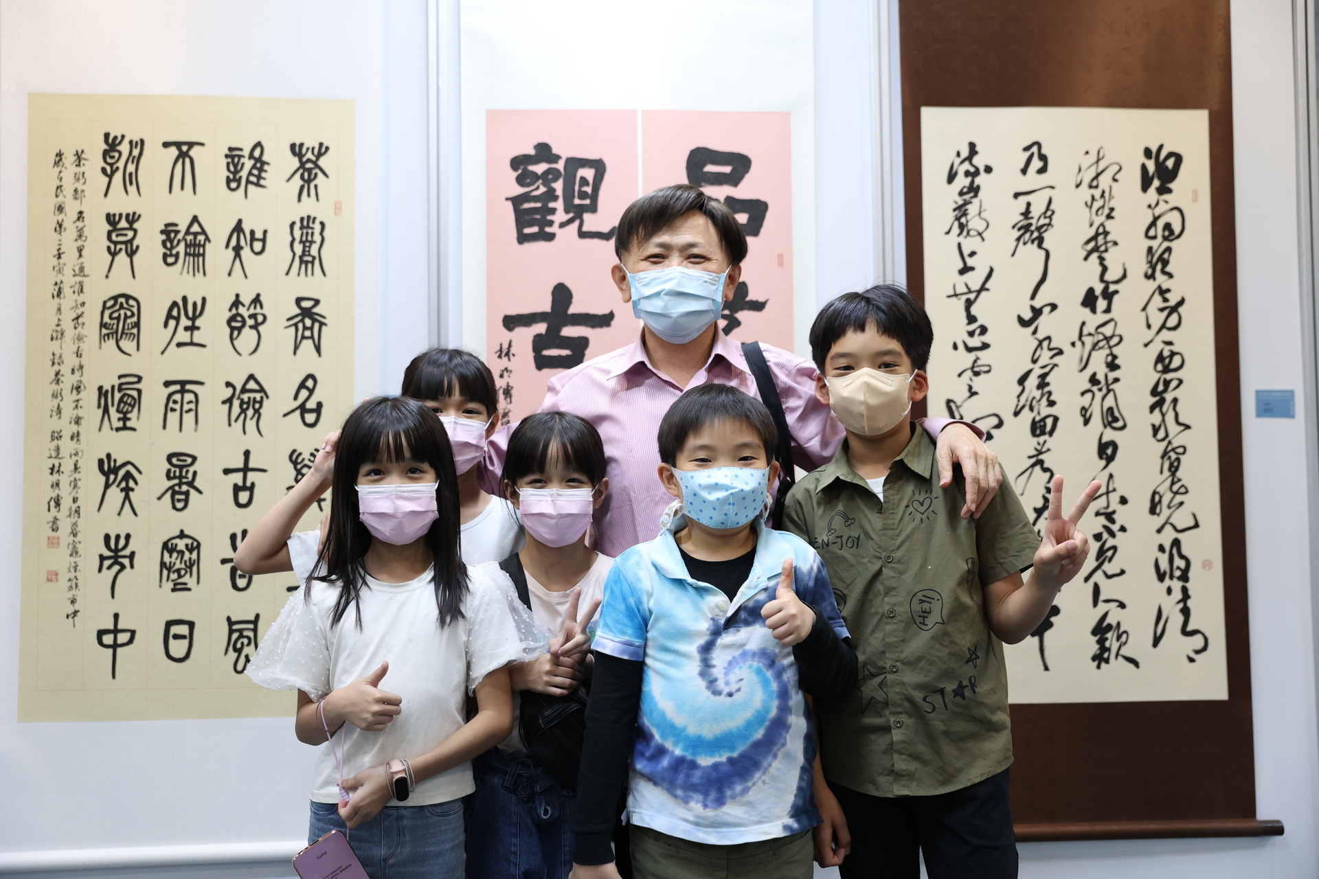 校慶系列活動「翰墨緣書法展」開幕06