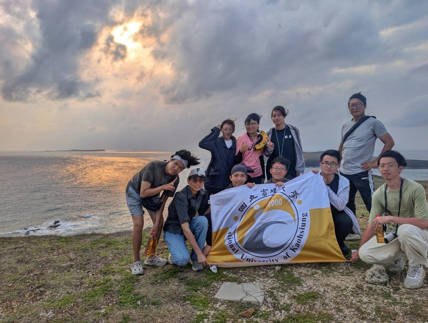 建築學系助理教授梁凱翔帶領學生前往澎湖東吉嶼進行移地教學001圖片