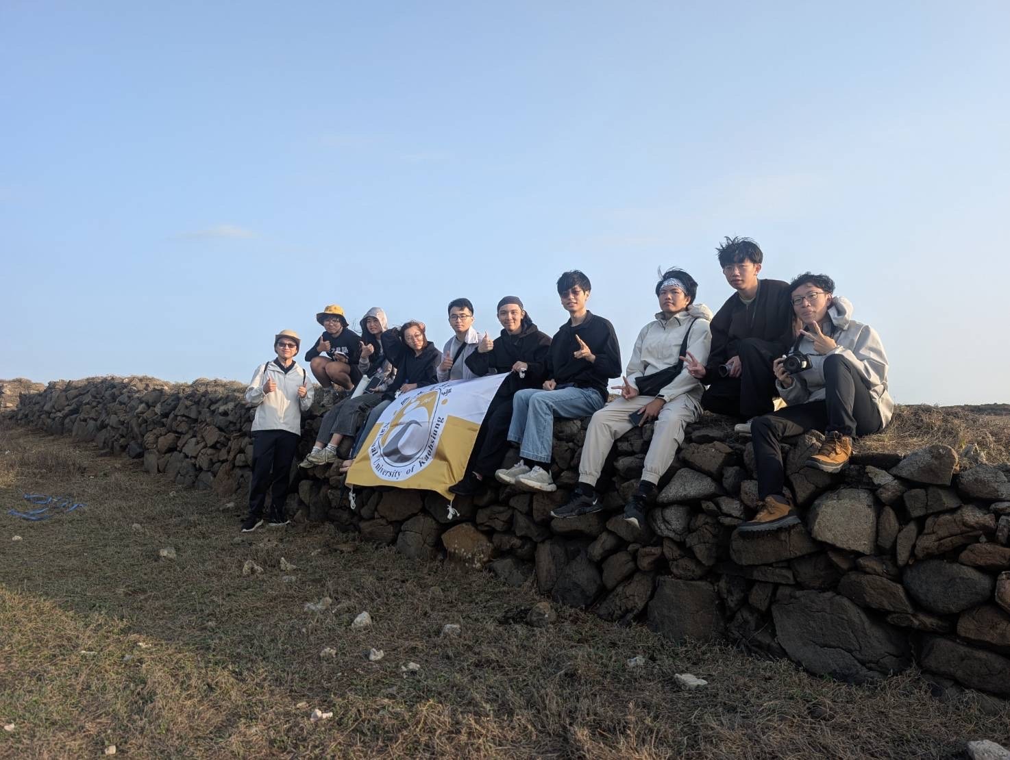 建築學系助理教授梁凱翔帶領學生前往澎湖東吉嶼進行移地教學003圖片