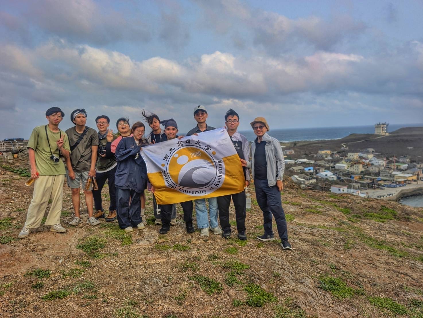 建築學系助理教授梁凱翔帶領學生前往澎湖東吉嶼進行移地教學004圖片