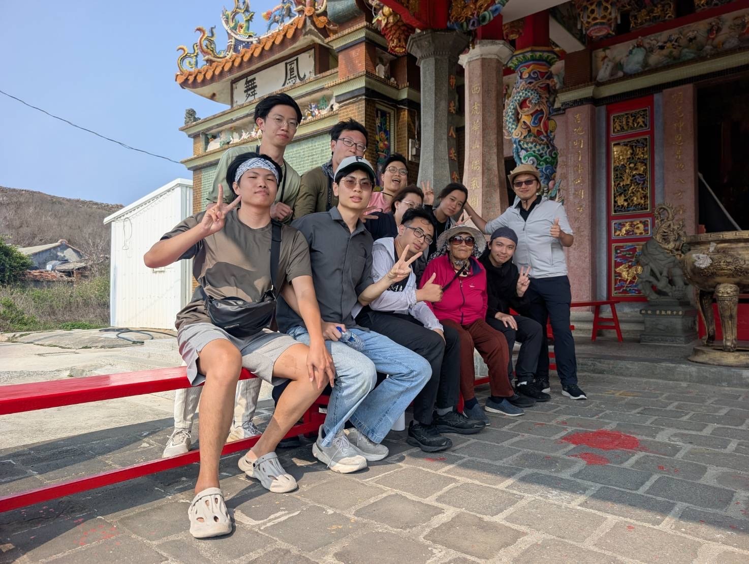 建築學系助理教授梁凱翔帶領學生前往澎湖東吉嶼進行移地教學007圖片