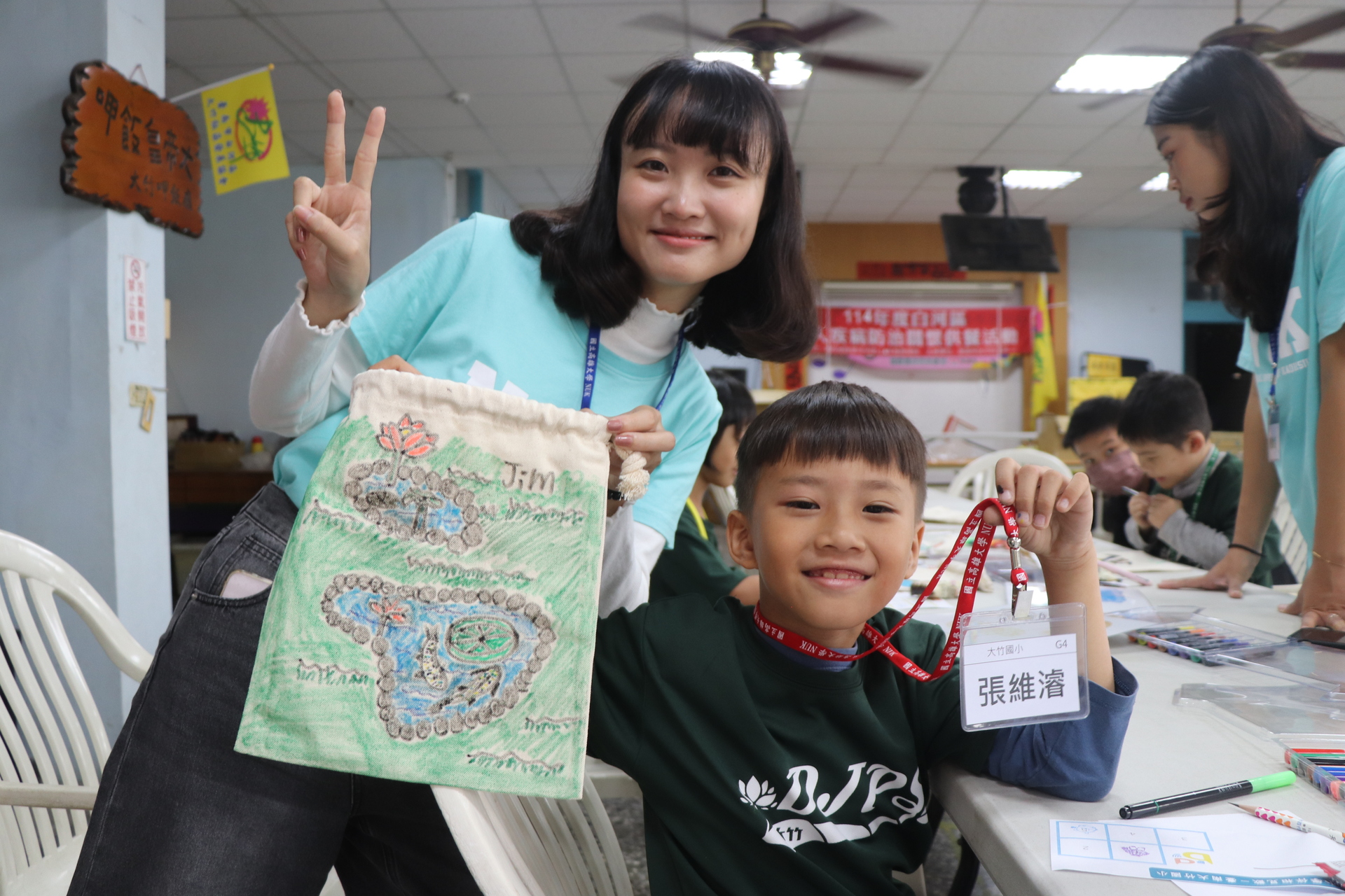 西語系師生團隊攜手大竹國小推廣雙語共學011圖片