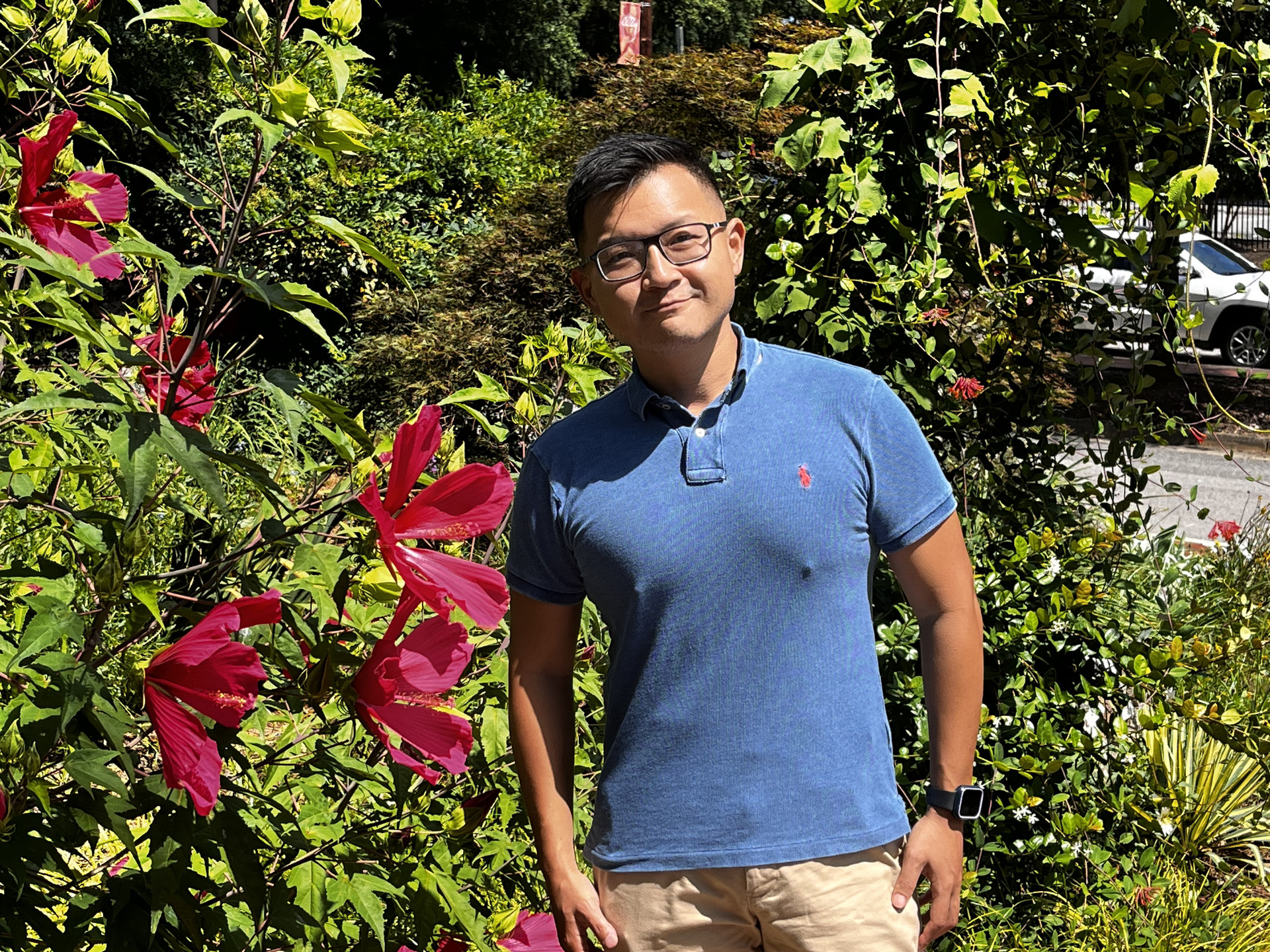 第5屆傑出校友、生命科學系96級陳玄,現為美國北卡羅萊納州立大學園藝系助理教授02。【陳玄提供】圖片