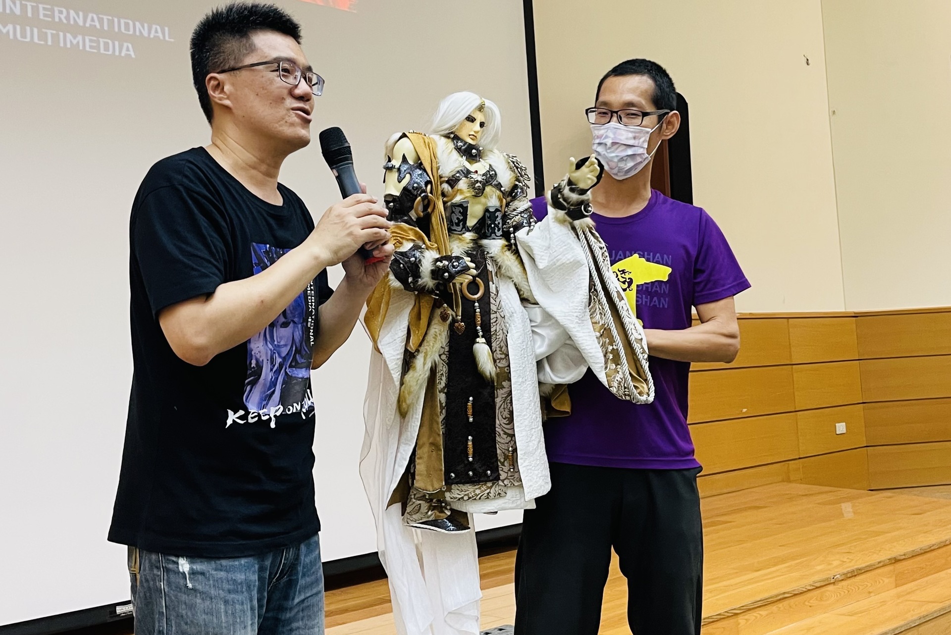 霹靂國際多媒體黃文姬副總經理專題演講012