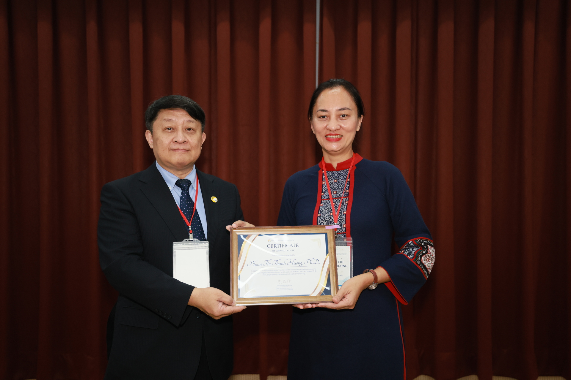 高雄大學攜手越南文化大學辦國際研討會，探索文化保存與創意產業新可能004