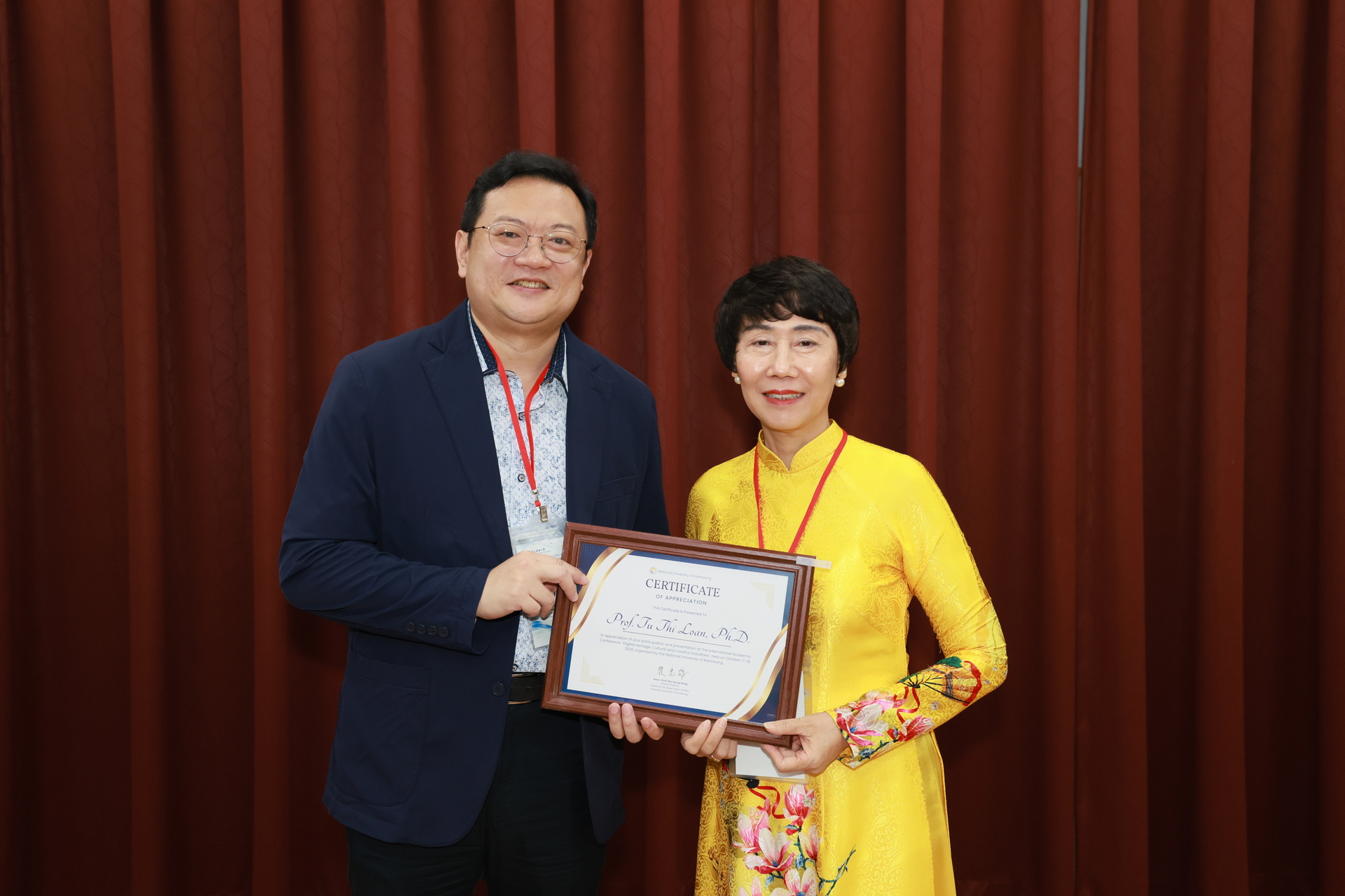 高雄大學攜手越南文化大學辦國際研討會，探索文化保存與創意產業新可能007