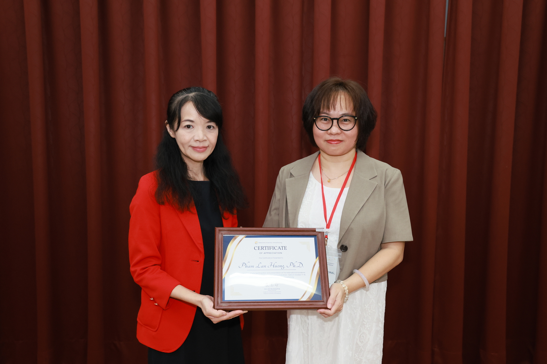 高雄大學攜手越南文化大學辦國際研討會，探索文化保存與創意產業新可能012