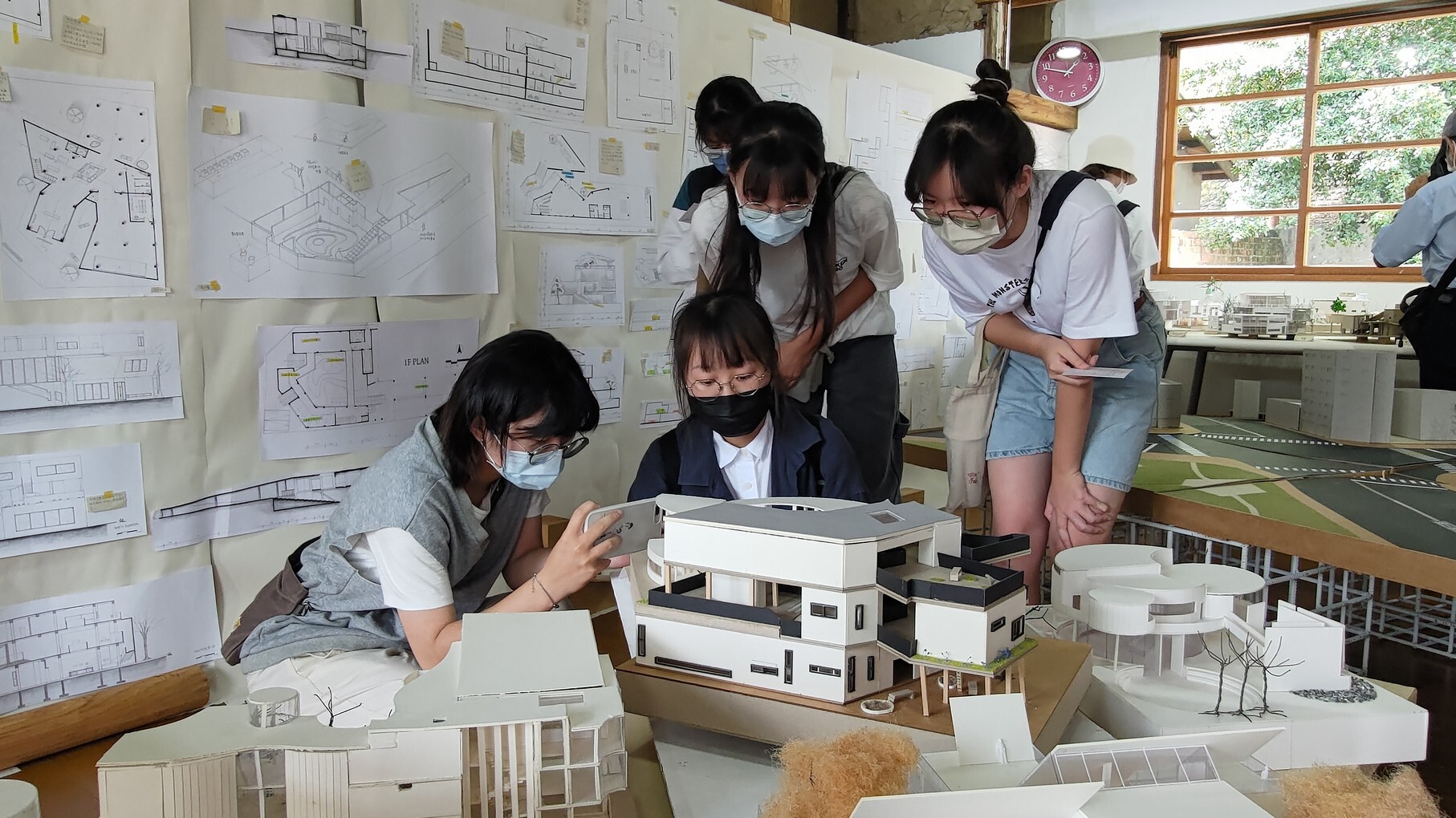 高雄大學建築學系於 「黃埔新村」舉辦學生學習成果展01