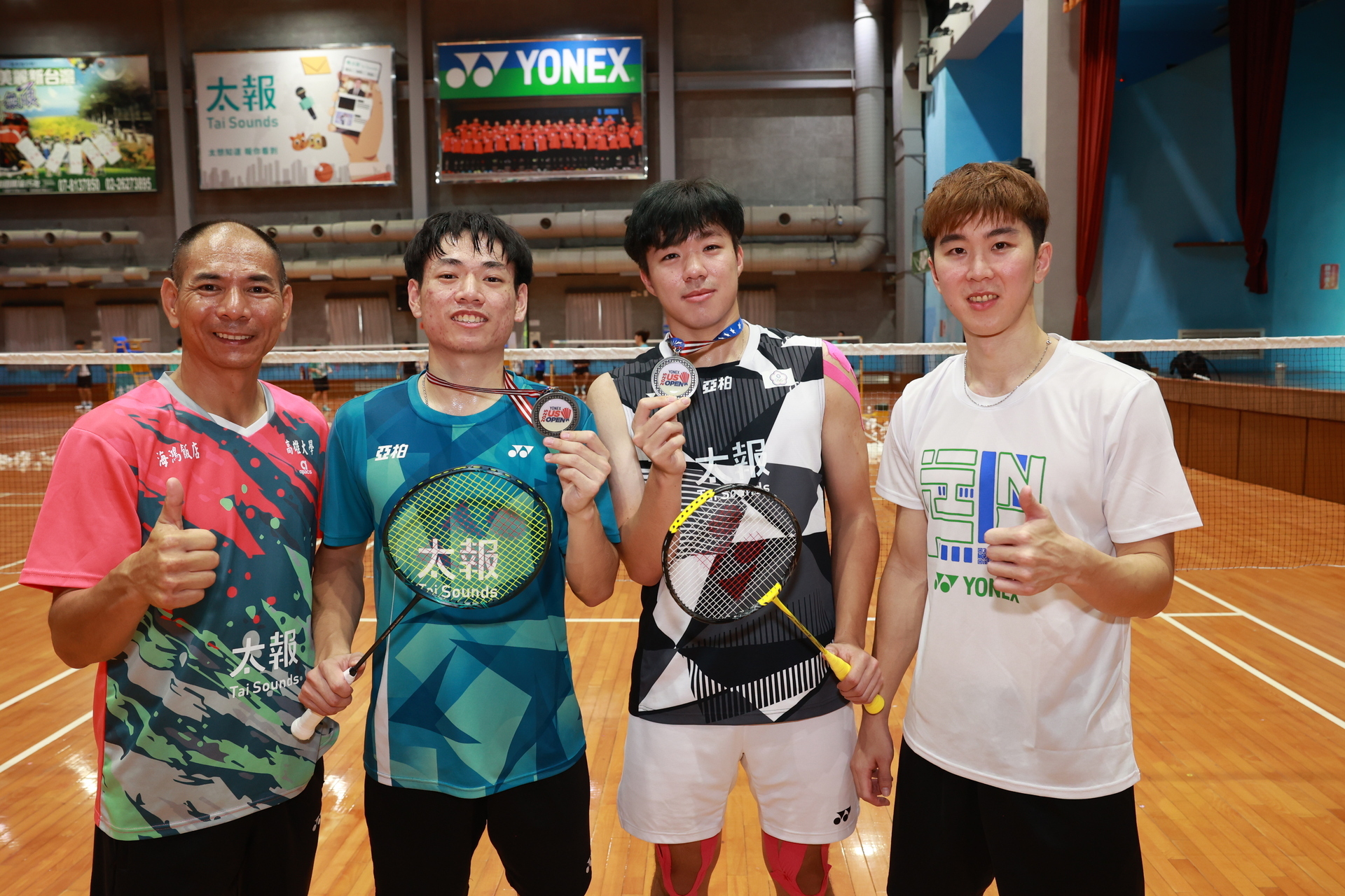 Breaking into the World’s Top 40! NUK Badminton Duo He Chih-Wei and Huang Jui-Hsuan Claim 1 Silver and 1 Bronze at BWF Super 300 Tournaments 001Image