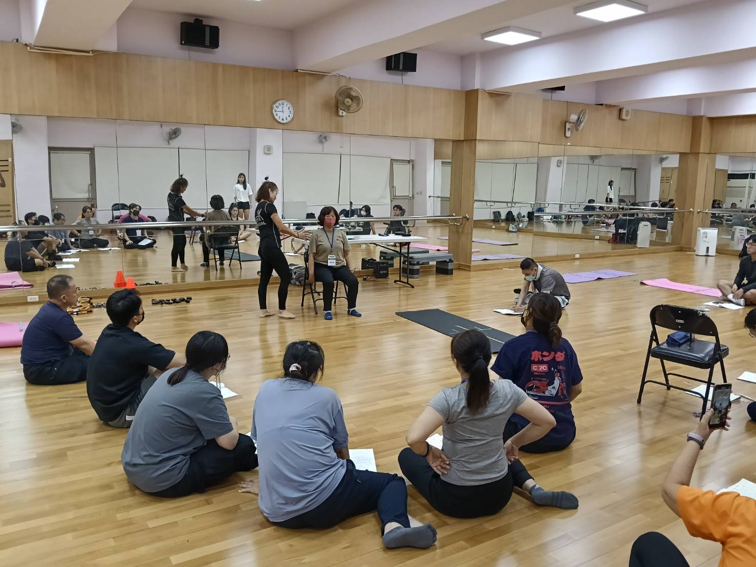 運健休系首辦國民體適能指導員初級檢定003