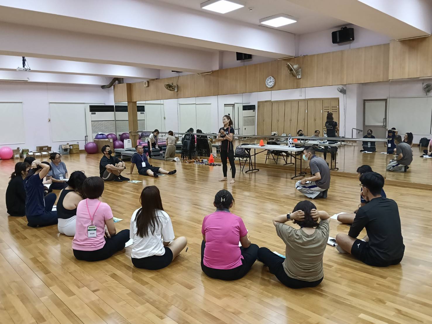 運健休系首辦國民體適能指導員初級檢定004