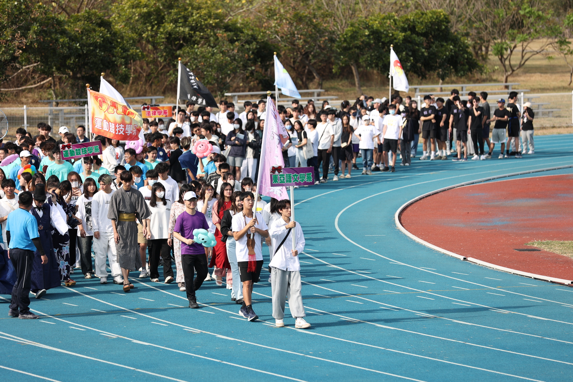 高雄大學24週年校慶運動大會上午熱鬧登場005