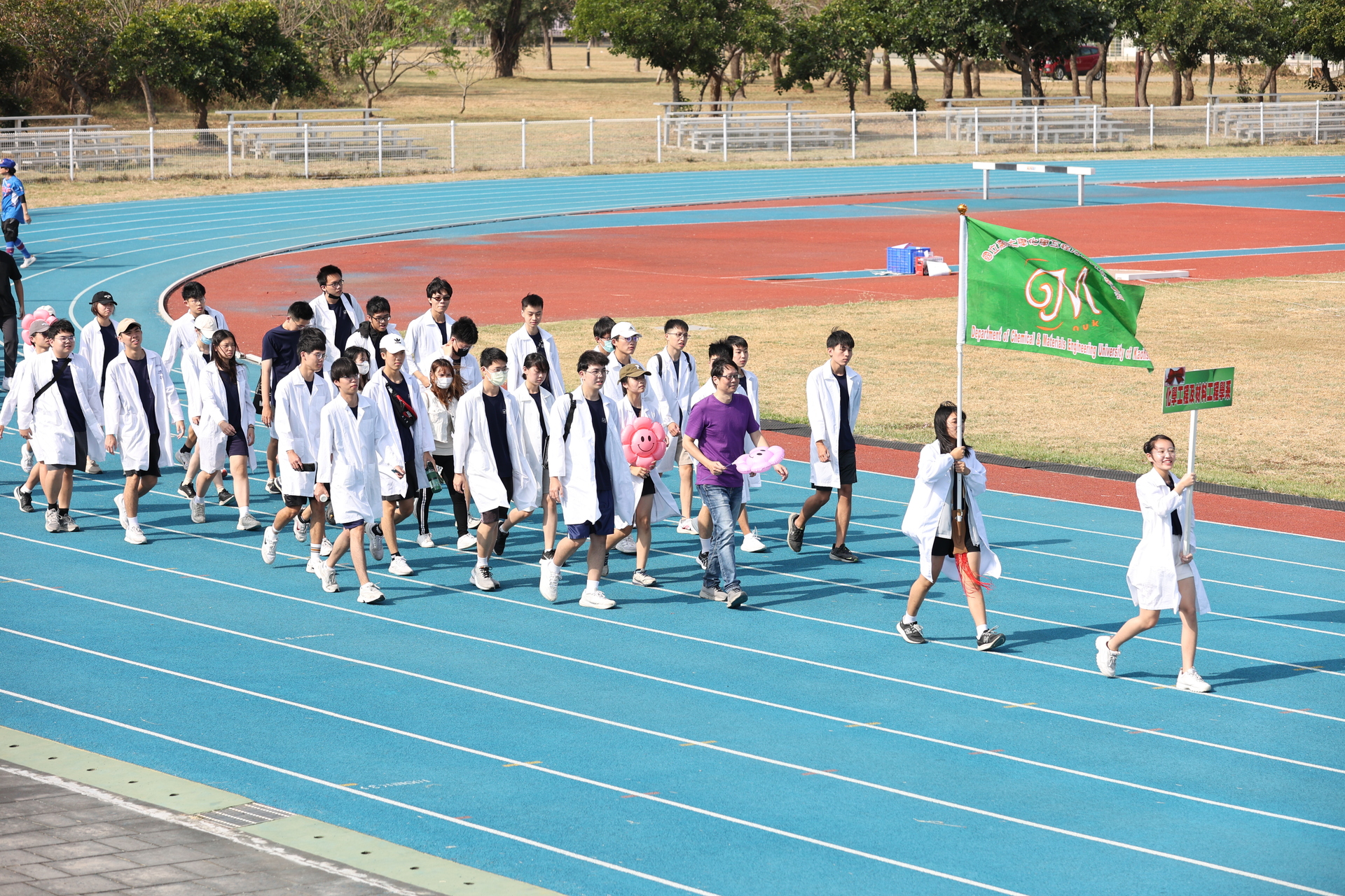 高雄大學24週年校慶運動大會上午熱鬧登場008